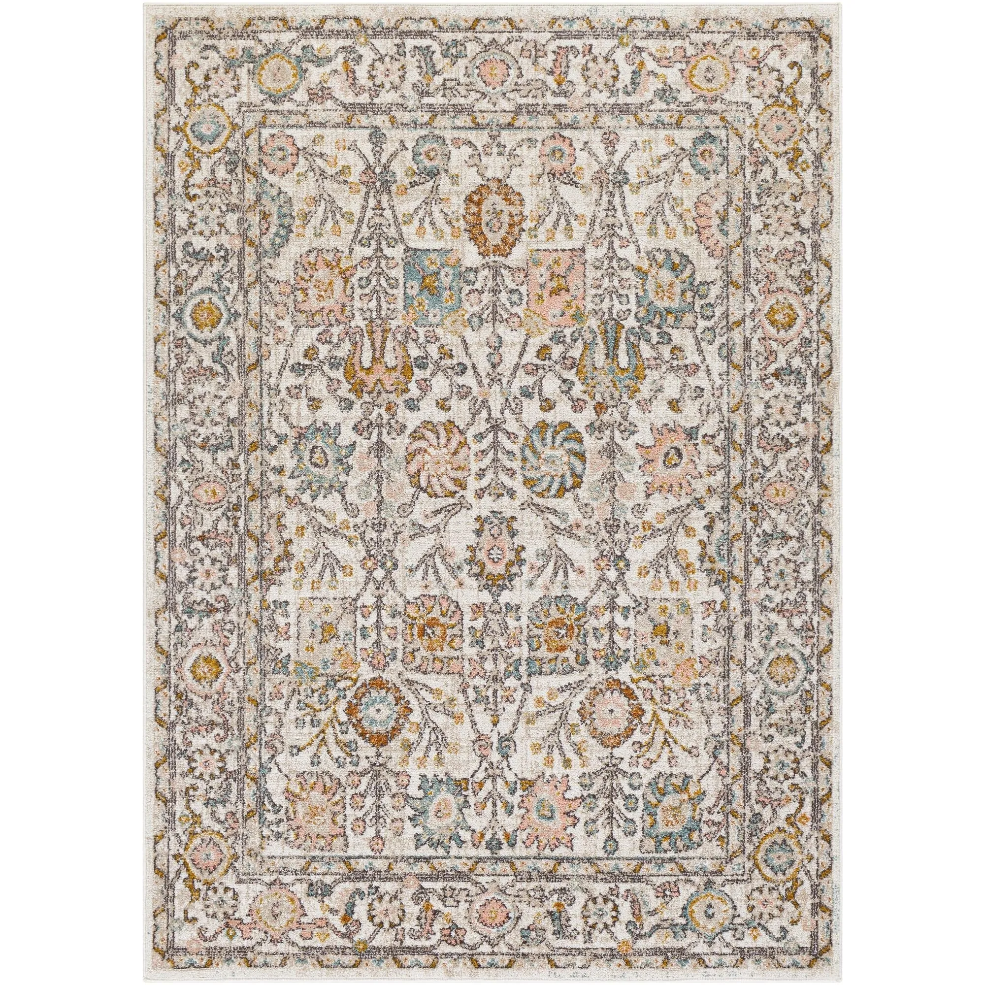 Livabliss Ankara Updated Traditional Floral & Botanical Area Rug