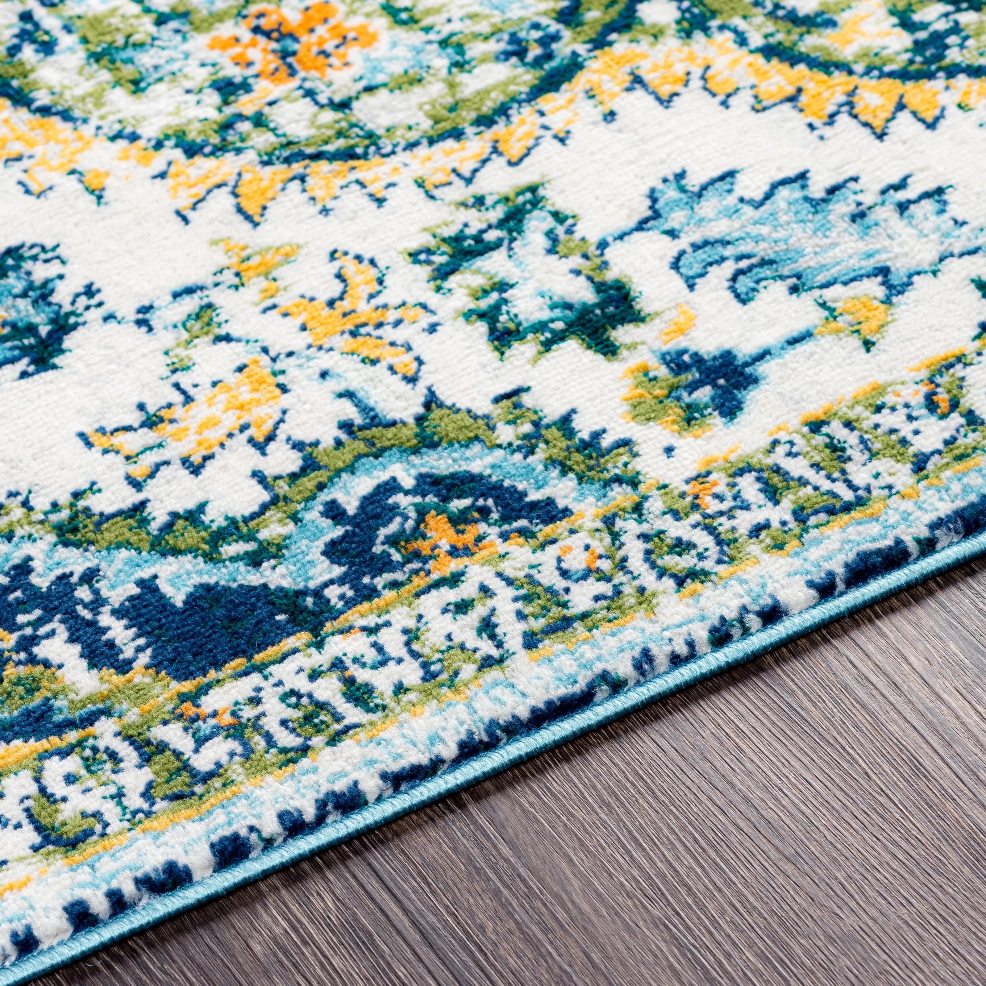 Livabliss Anu Vibrant Boho Medallion Area Rug