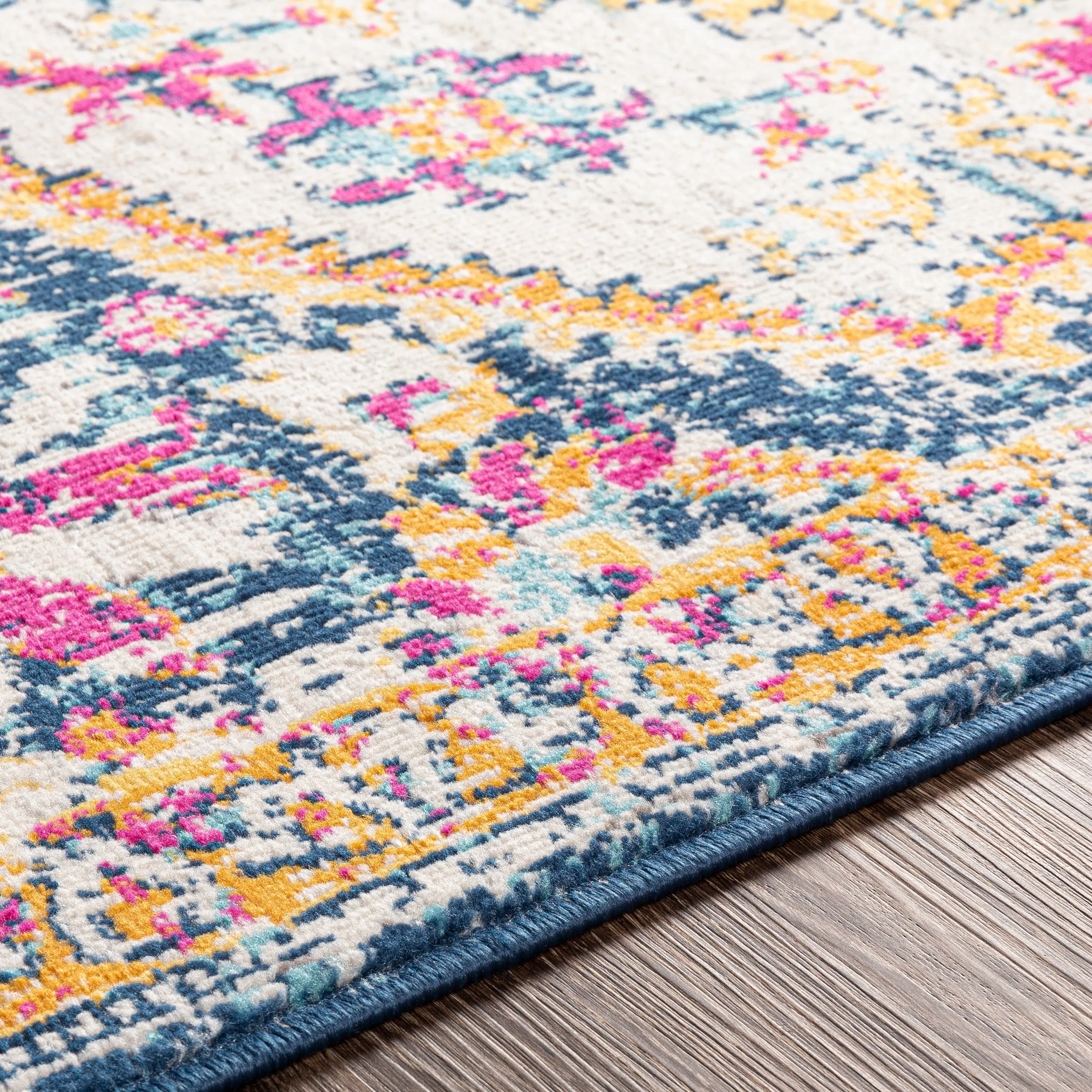 Livabliss Anu Vibrant Boho Medallion Area Rug