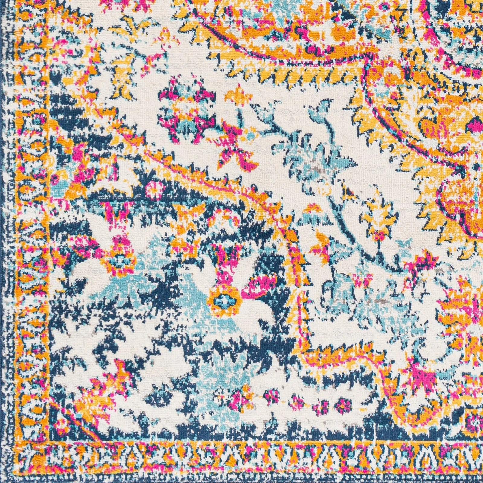 Livabliss Anu Vibrant Boho Medallion Area Rug