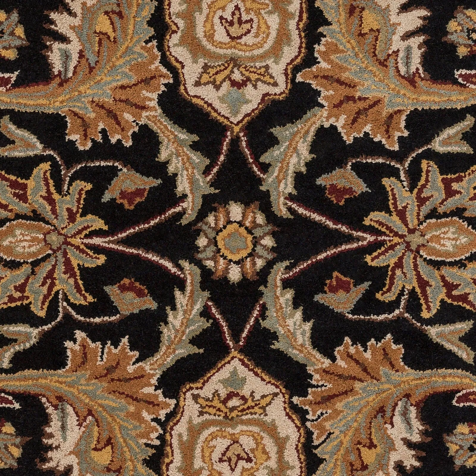 Livabliss Arabath Hand-Tufted Floral Wool Rug - 2' x 3'