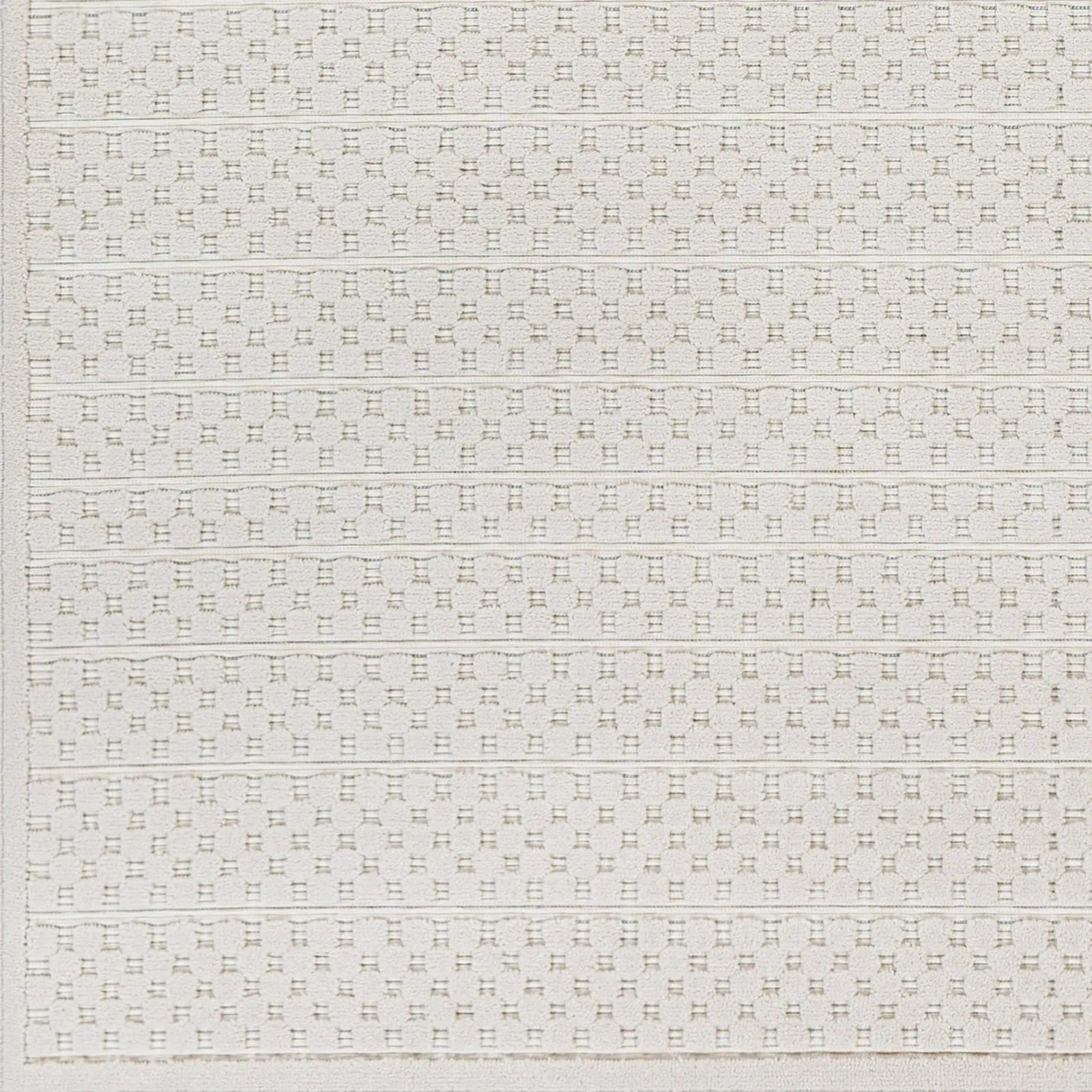Livabliss Brennah Indoor/ Outdoor Checkered Stripe Area Rug