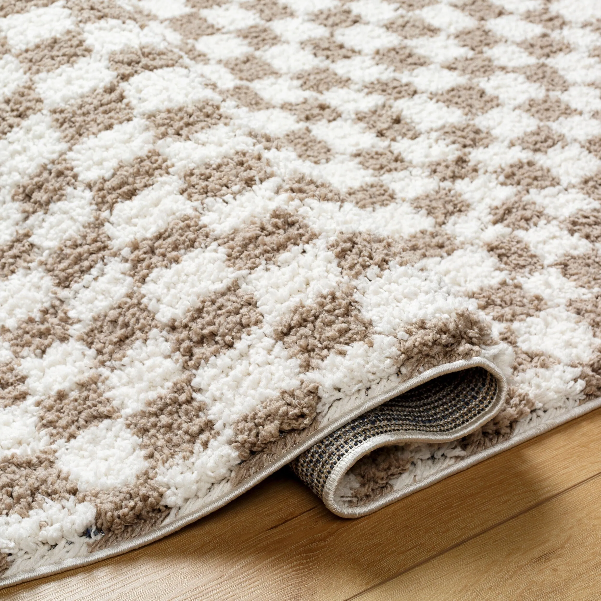Livabliss Casual Birmingham Checkered Area Rug