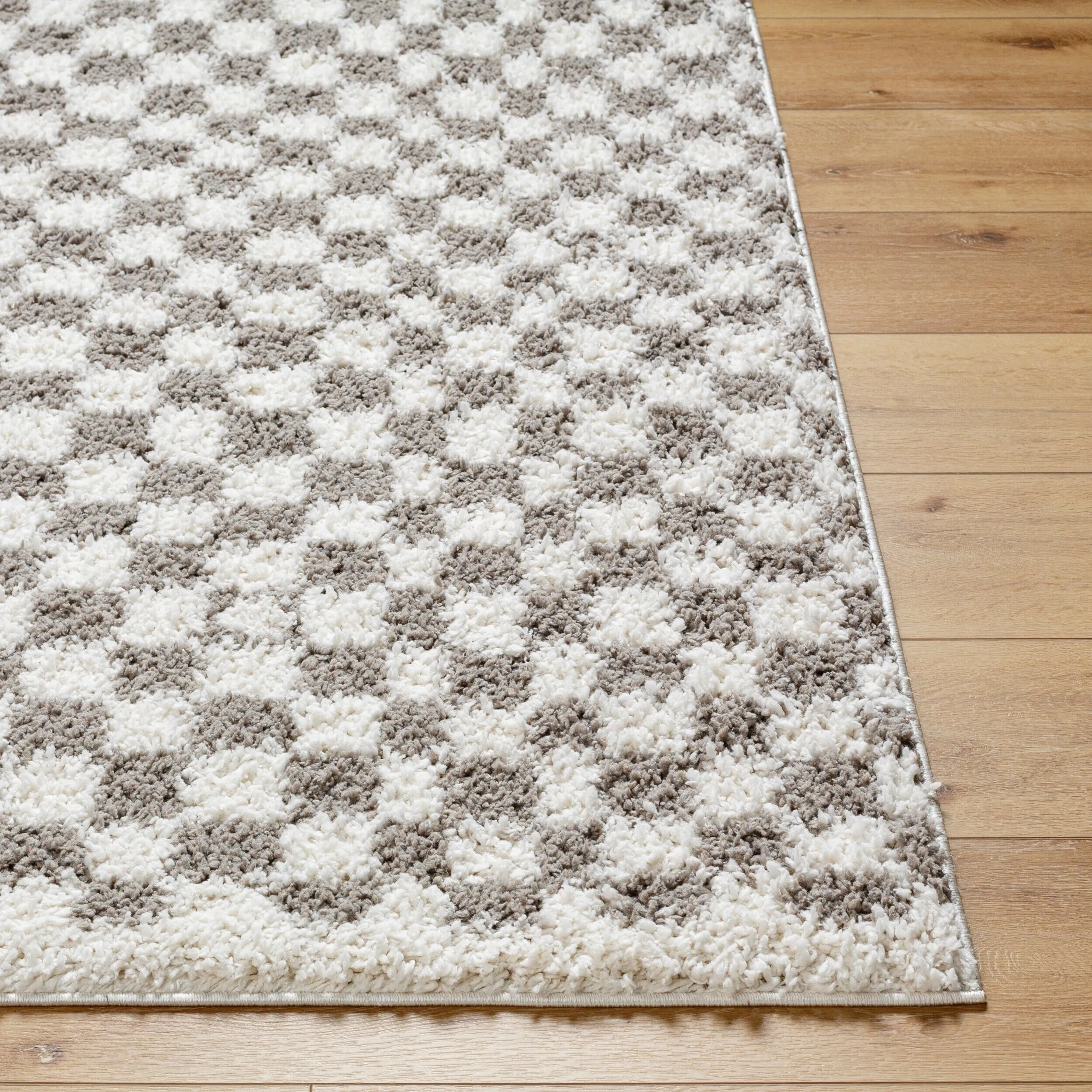 Livabliss Casual Birmingham Checkered Area Rug