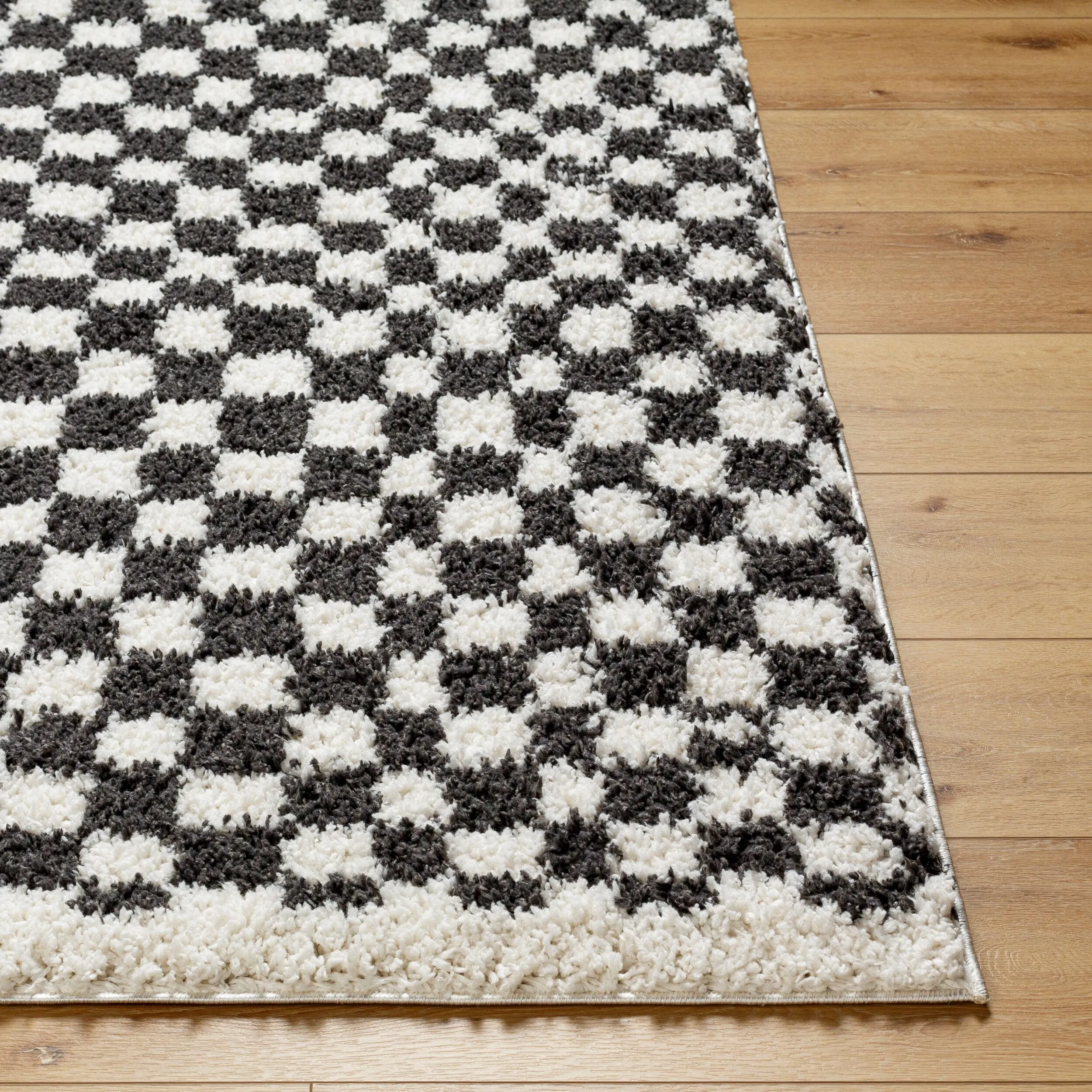 Livabliss Casual Birmingham Checkered Area Rug