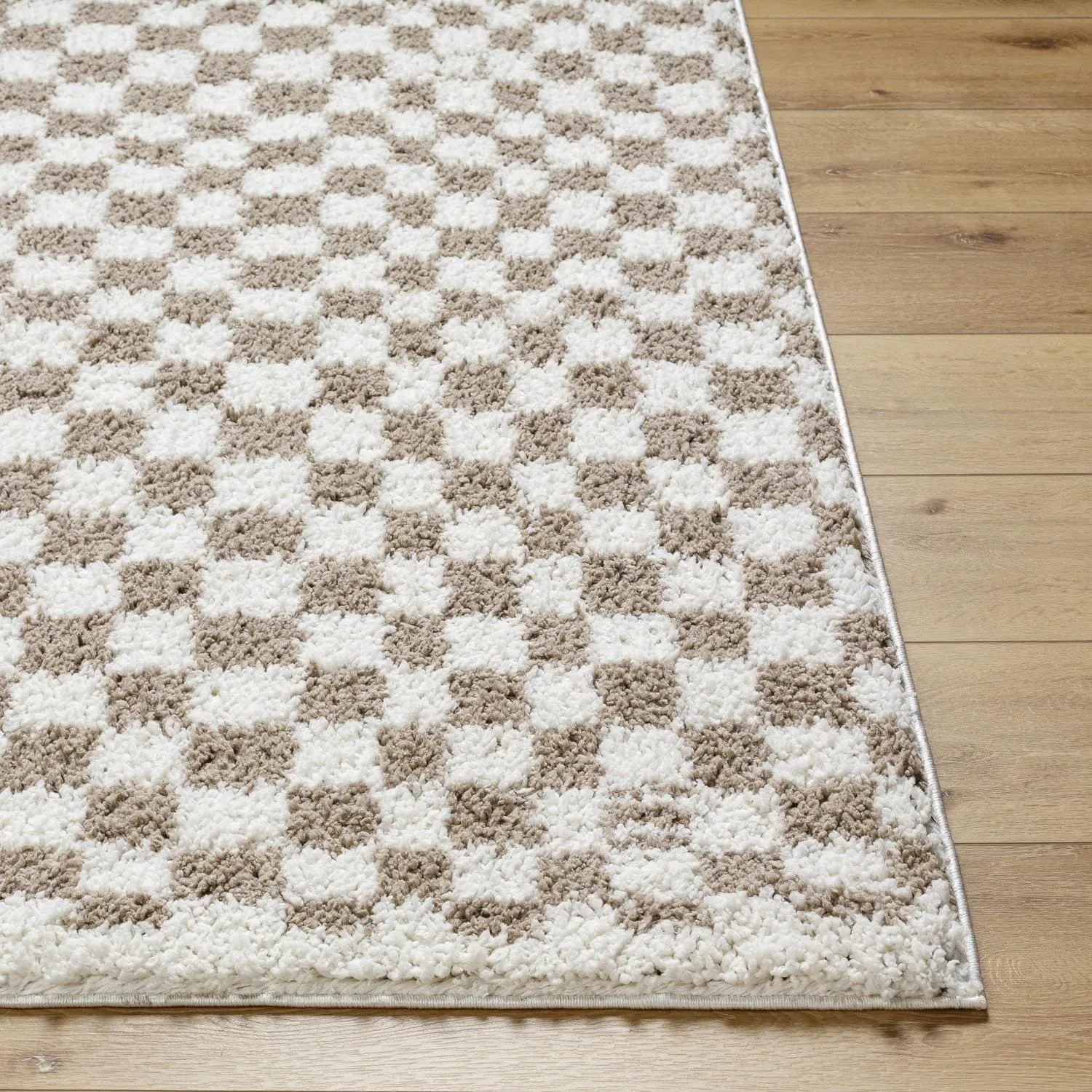 Livabliss Casual Birmingham Checkered Area Rug