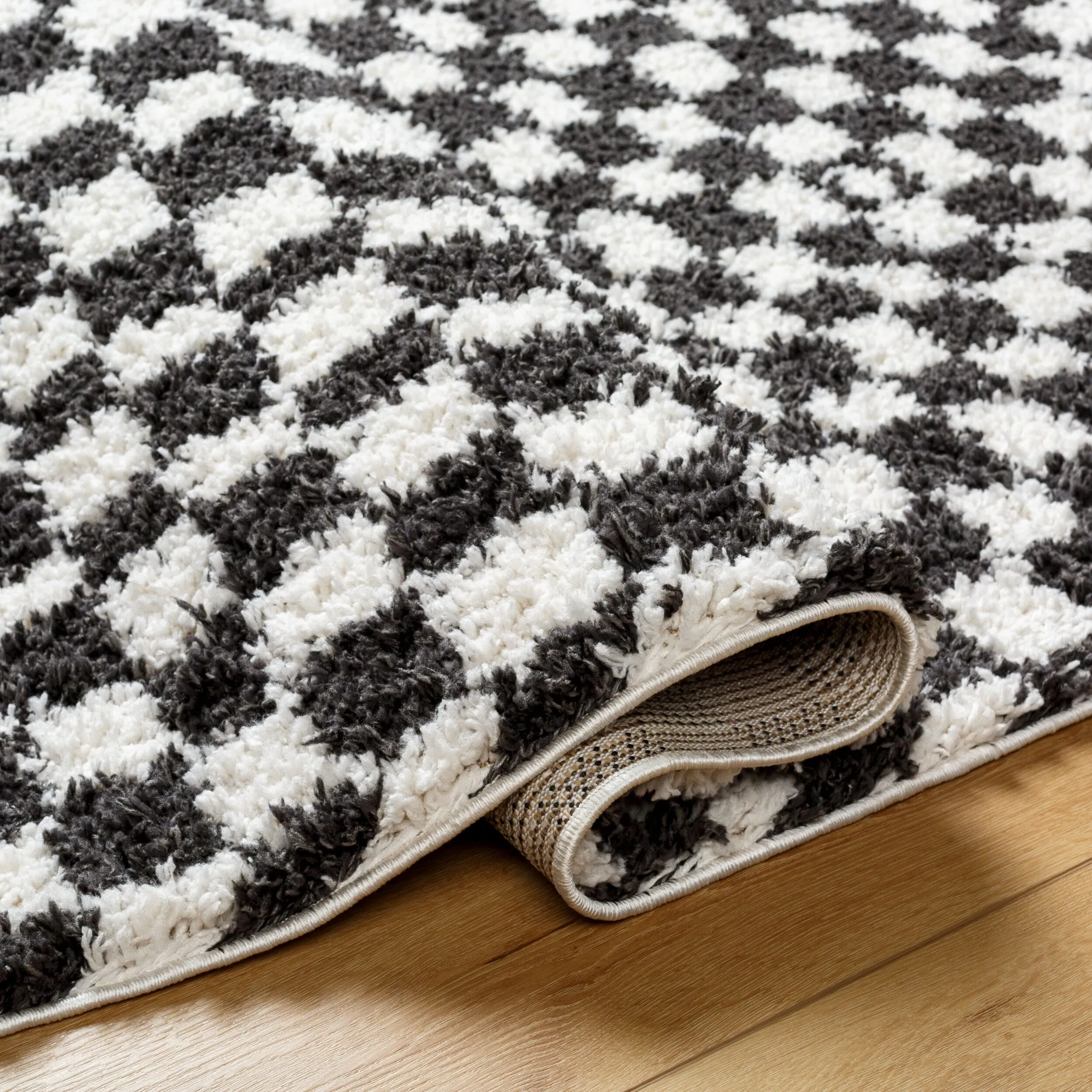 Livabliss Casual Birmingham Checkered Area Rug