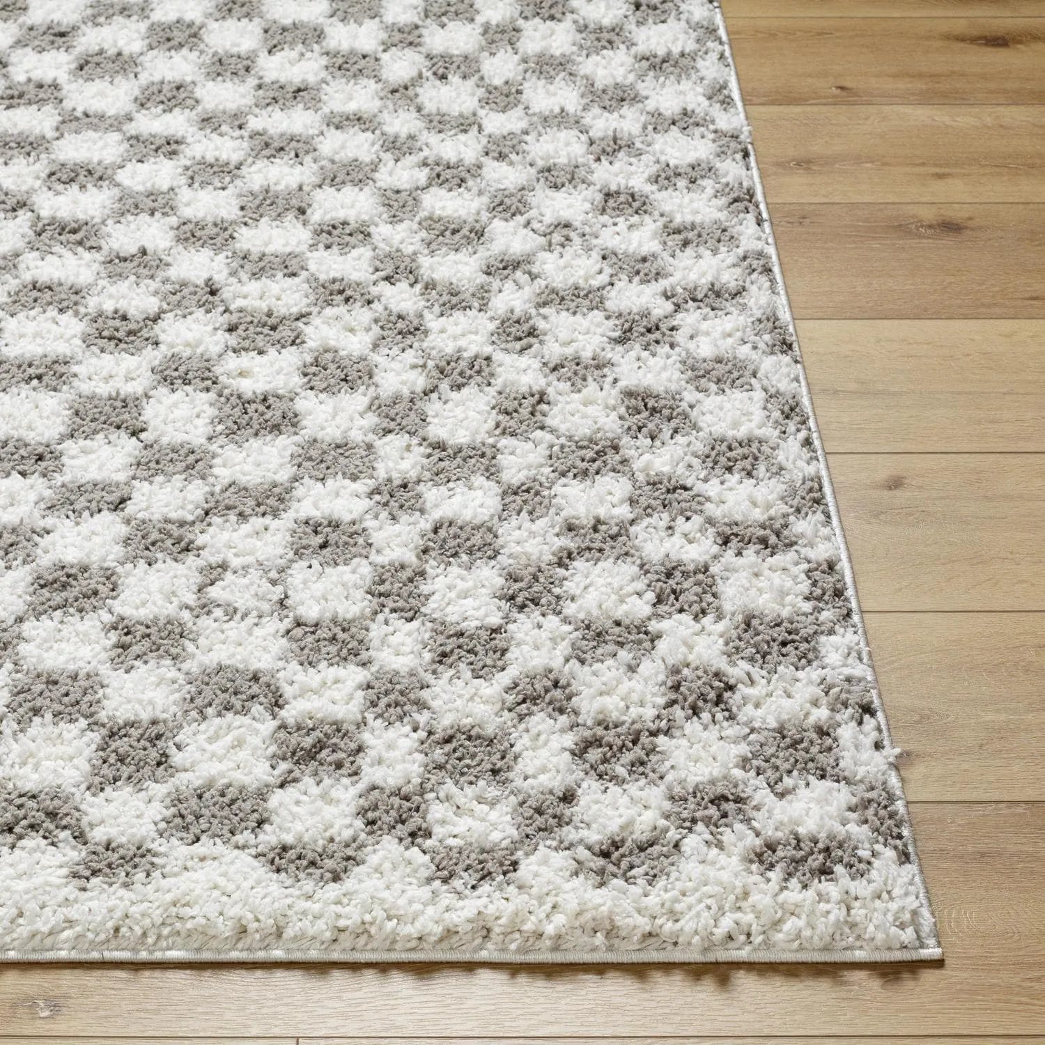 Livabliss Casual Birmingham Checkered Area Rug