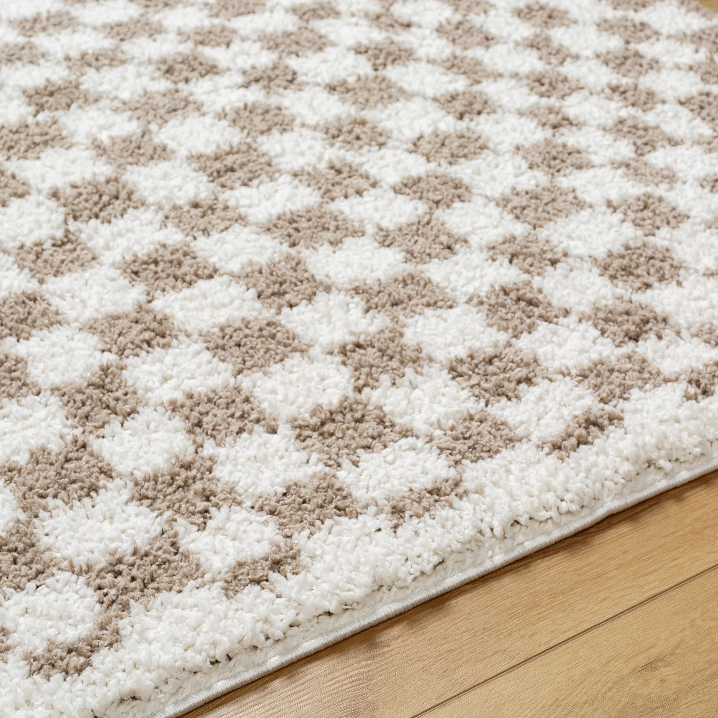 Livabliss Casual Birmingham Checkered Area Rug