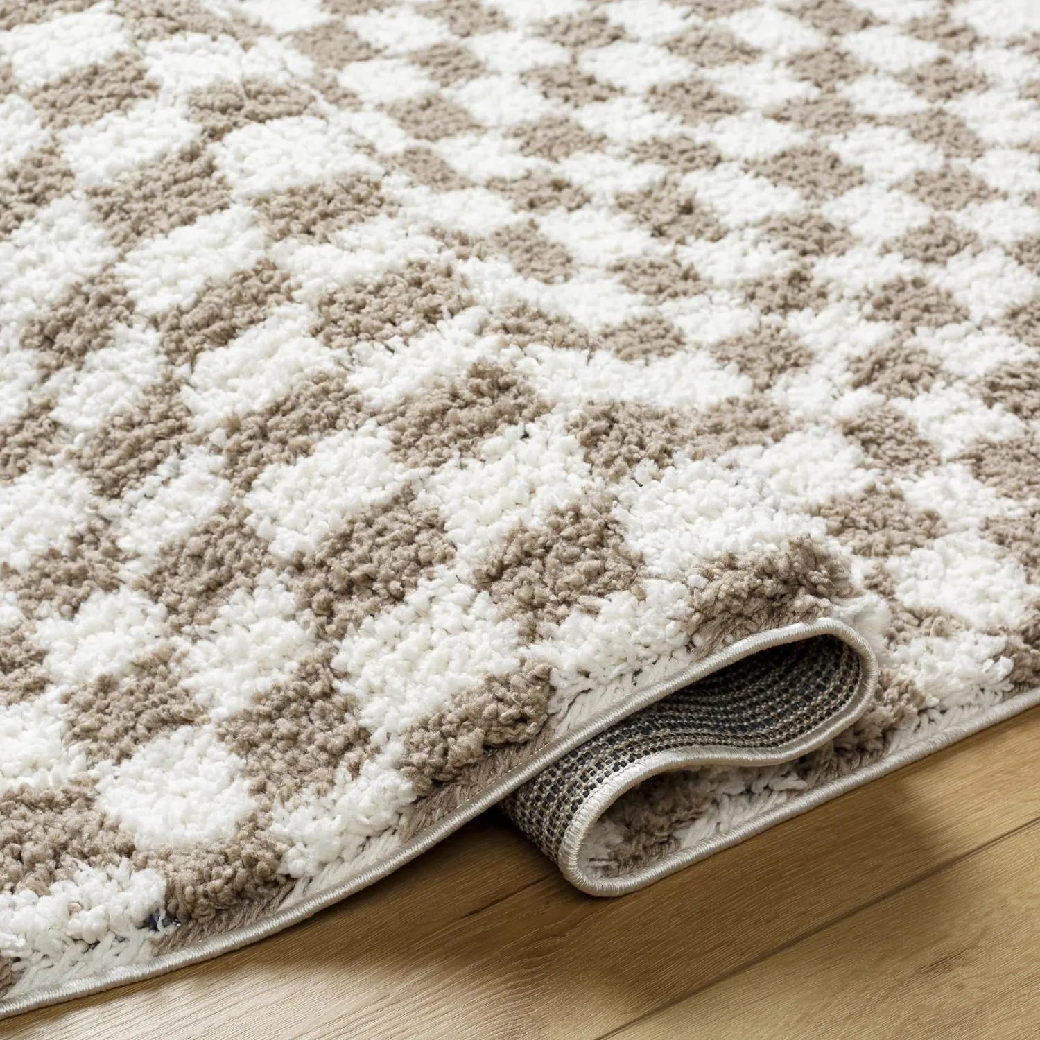 Livabliss Casual Birmingham Checkered Area Rug