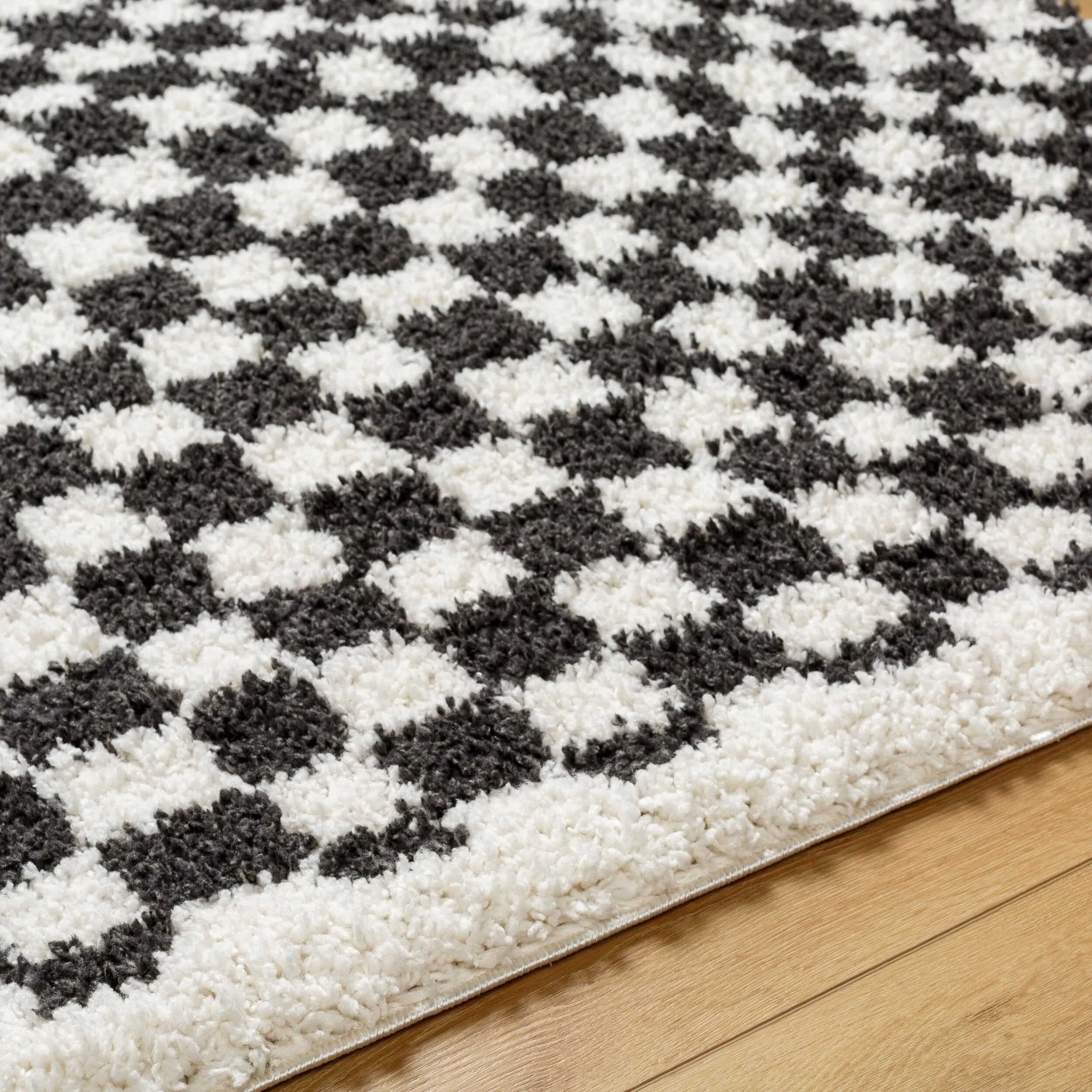 Livabliss Casual Birmingham Checkered Area Rug