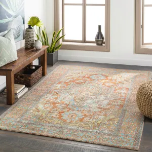 Livabliss Dellie Indoor/ Outdoor Traditional Medallion Area Rug