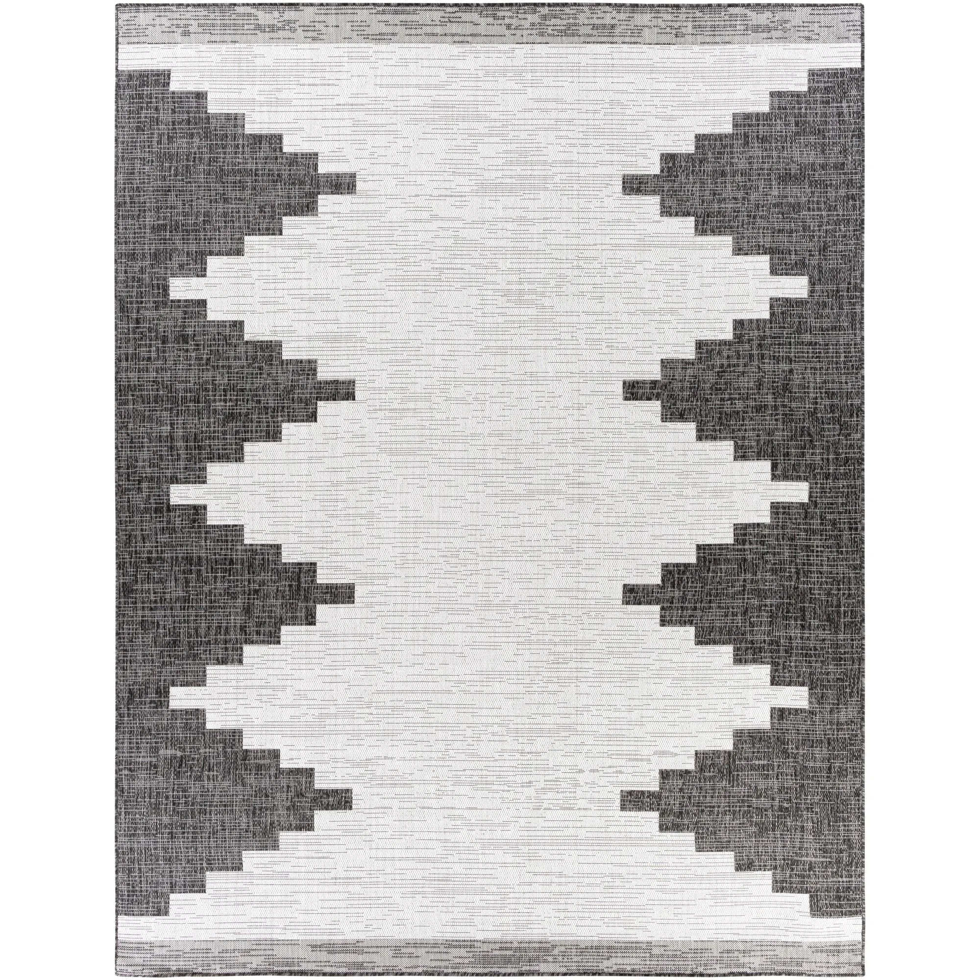 Livabliss Eagean Bohemian Diamond Indoor / OutdoorArea Rug