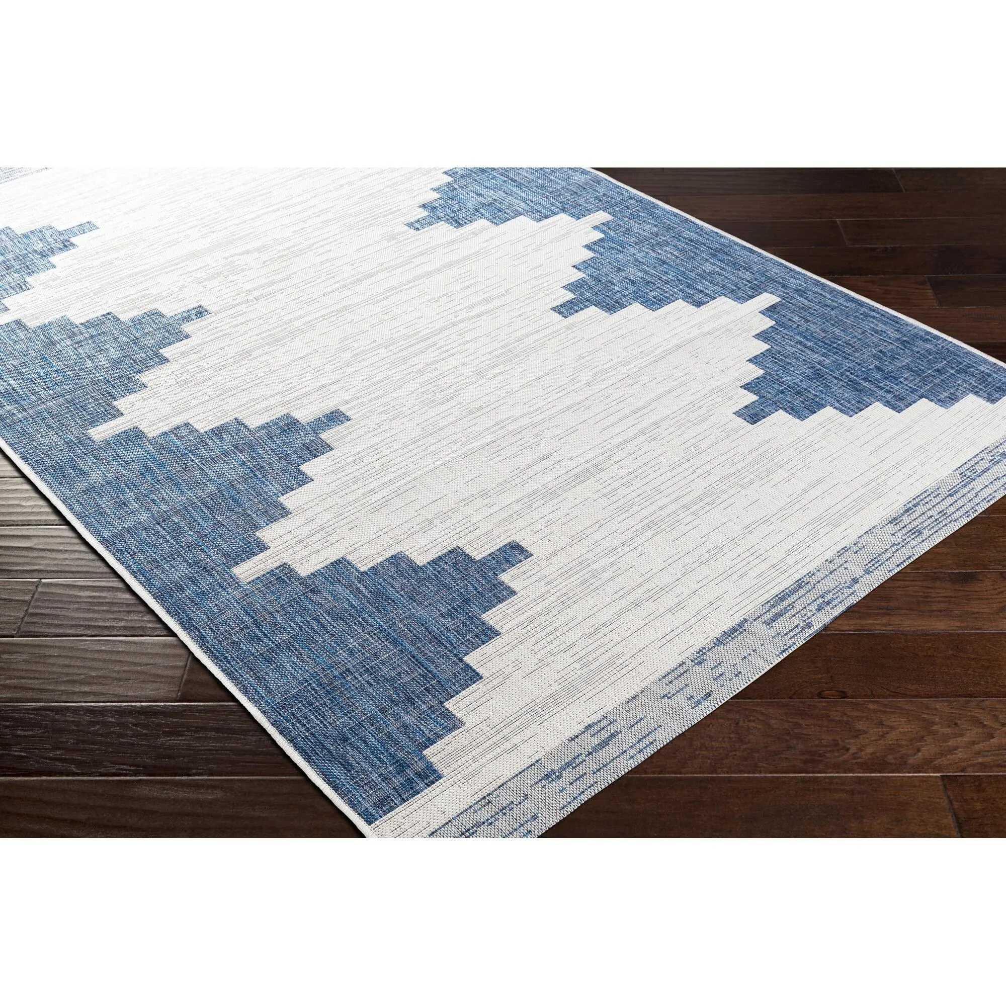 Livabliss Eagean Bohemian Diamond Indoor / OutdoorArea Rug