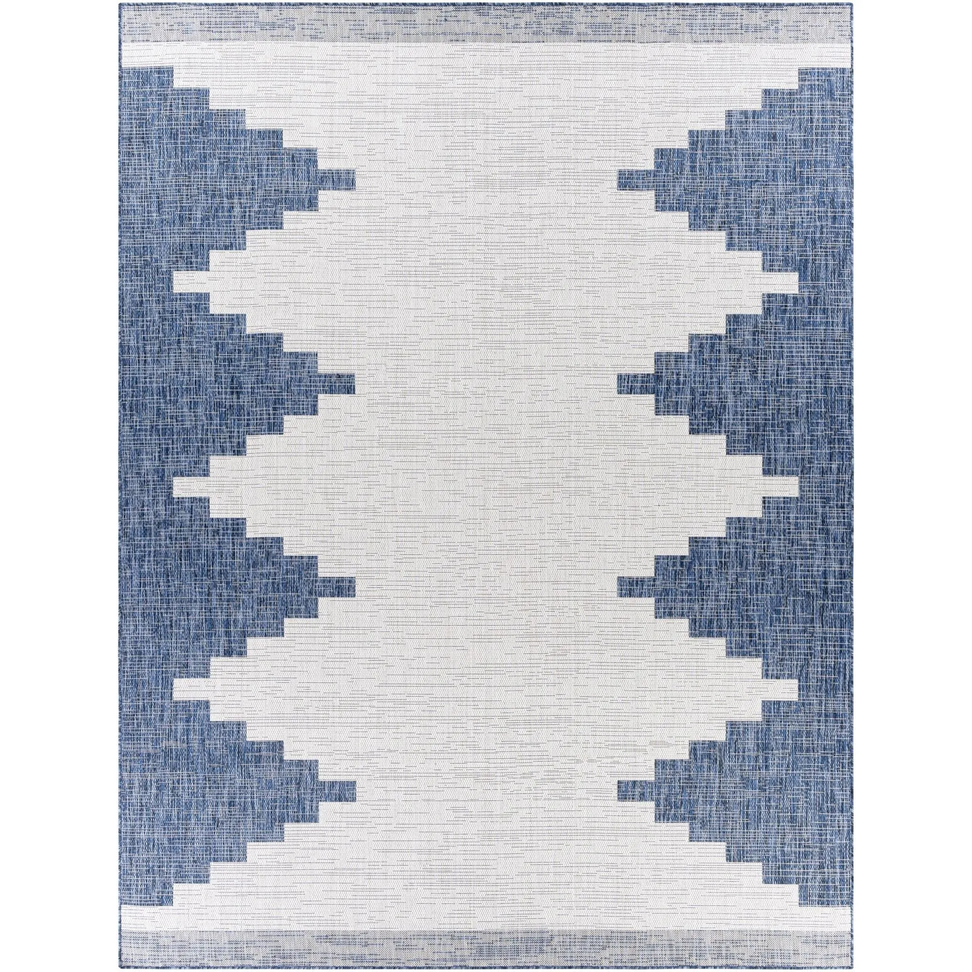 Livabliss Eagean Bohemian Diamond Indoor / OutdoorArea Rug