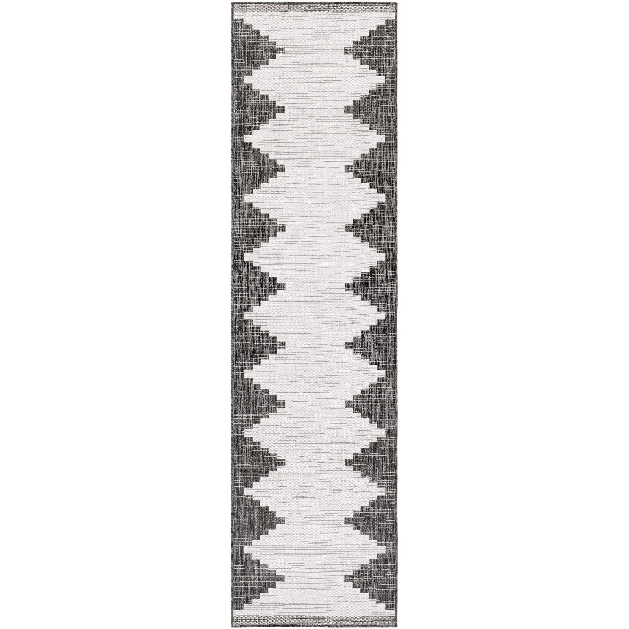Livabliss Eagean Bohemian Diamond Indoor / OutdoorArea Rug
