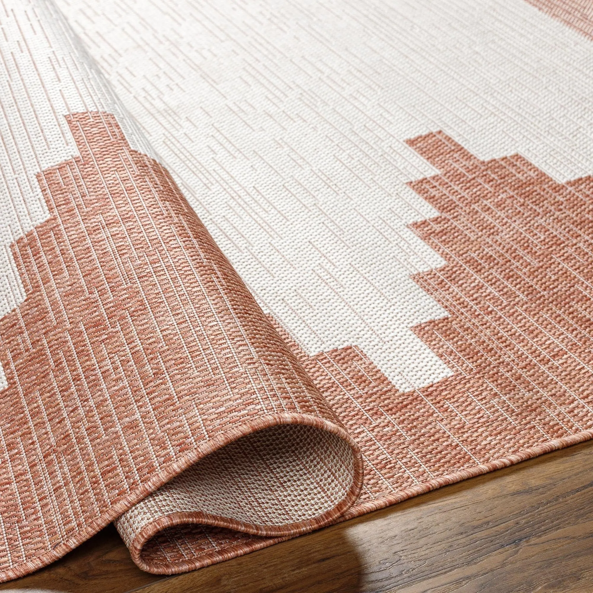 Livabliss Eagean Bohemian Diamond Indoor / OutdoorArea Rug