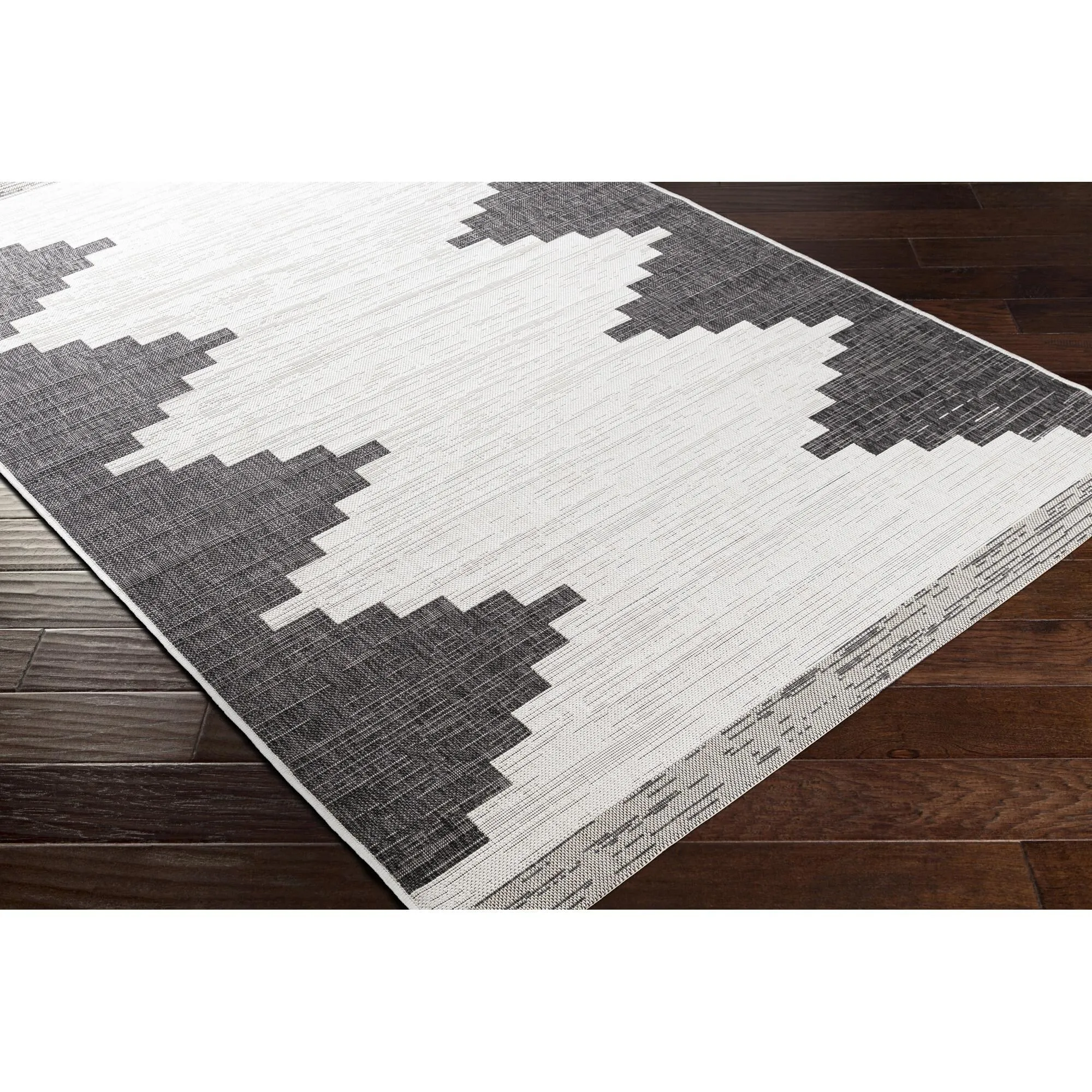 Livabliss Eagean Bohemian Diamond Indoor / OutdoorArea Rug