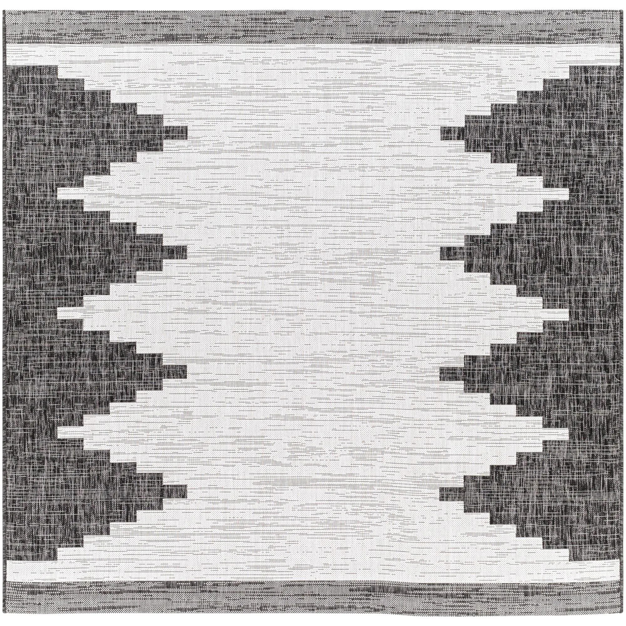 Livabliss Eagean Bohemian Diamond Indoor / OutdoorArea Rug