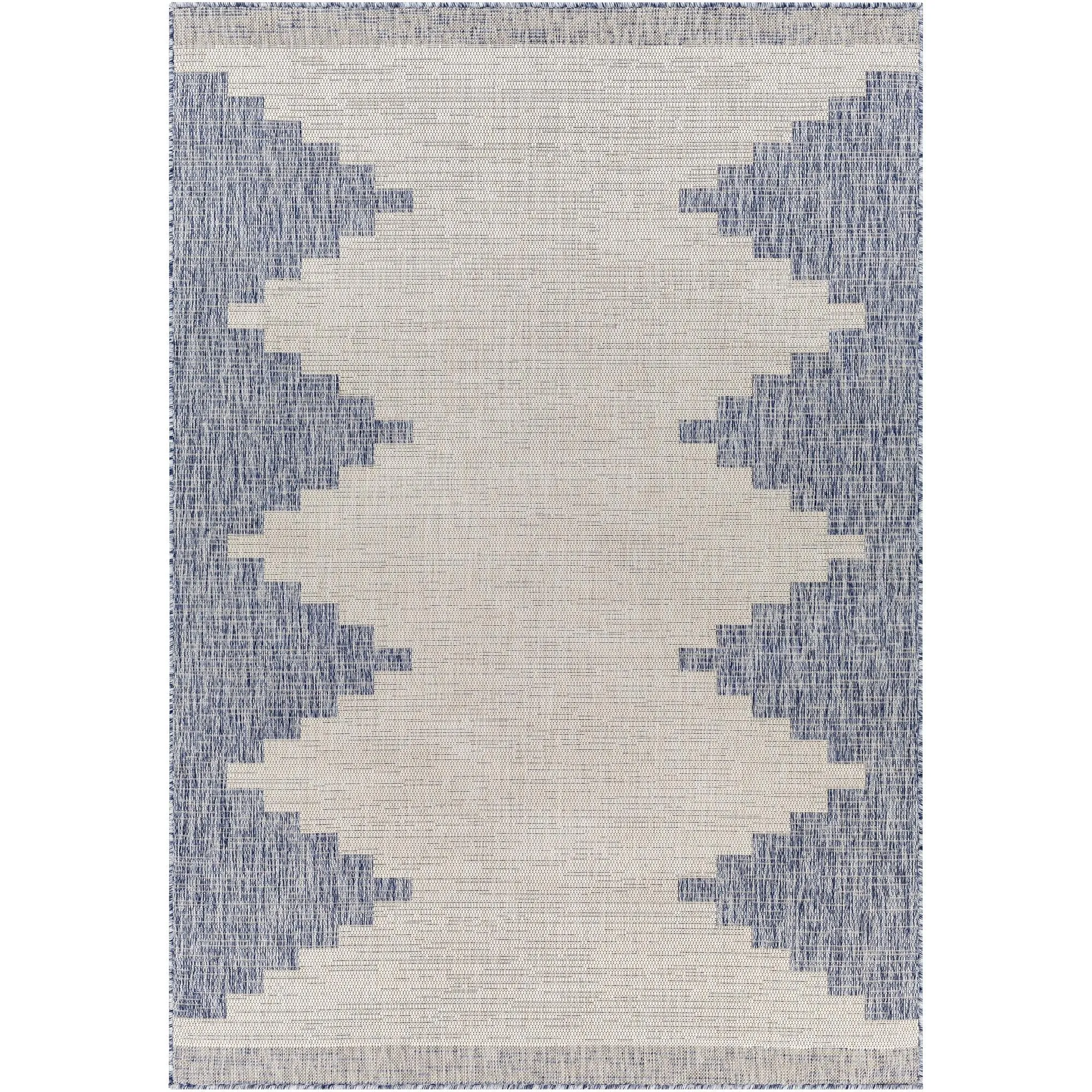 Livabliss Eagean Bohemian Diamond Indoor / OutdoorArea Rug