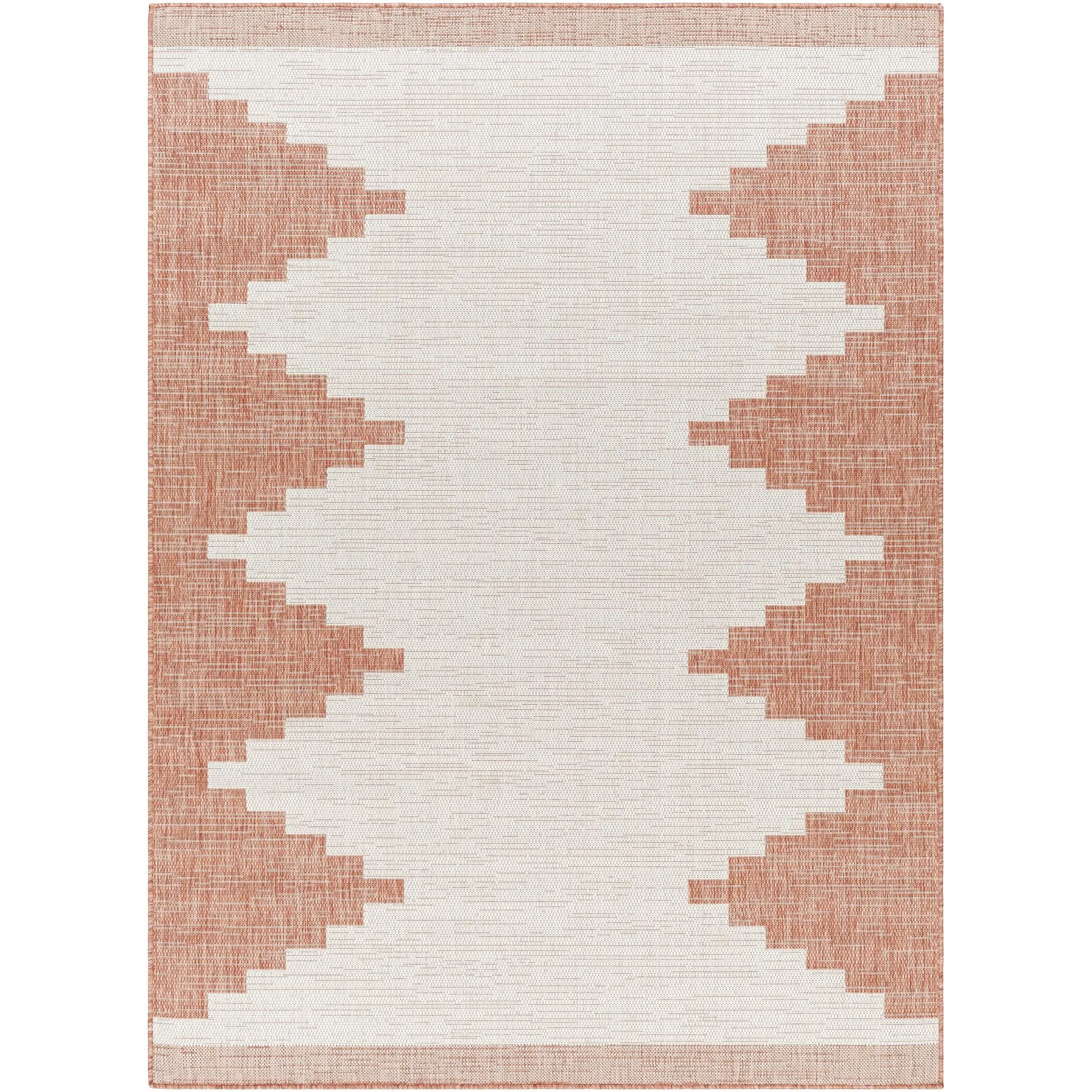 Livabliss Eagean Bohemian Diamond Indoor / OutdoorArea Rug
