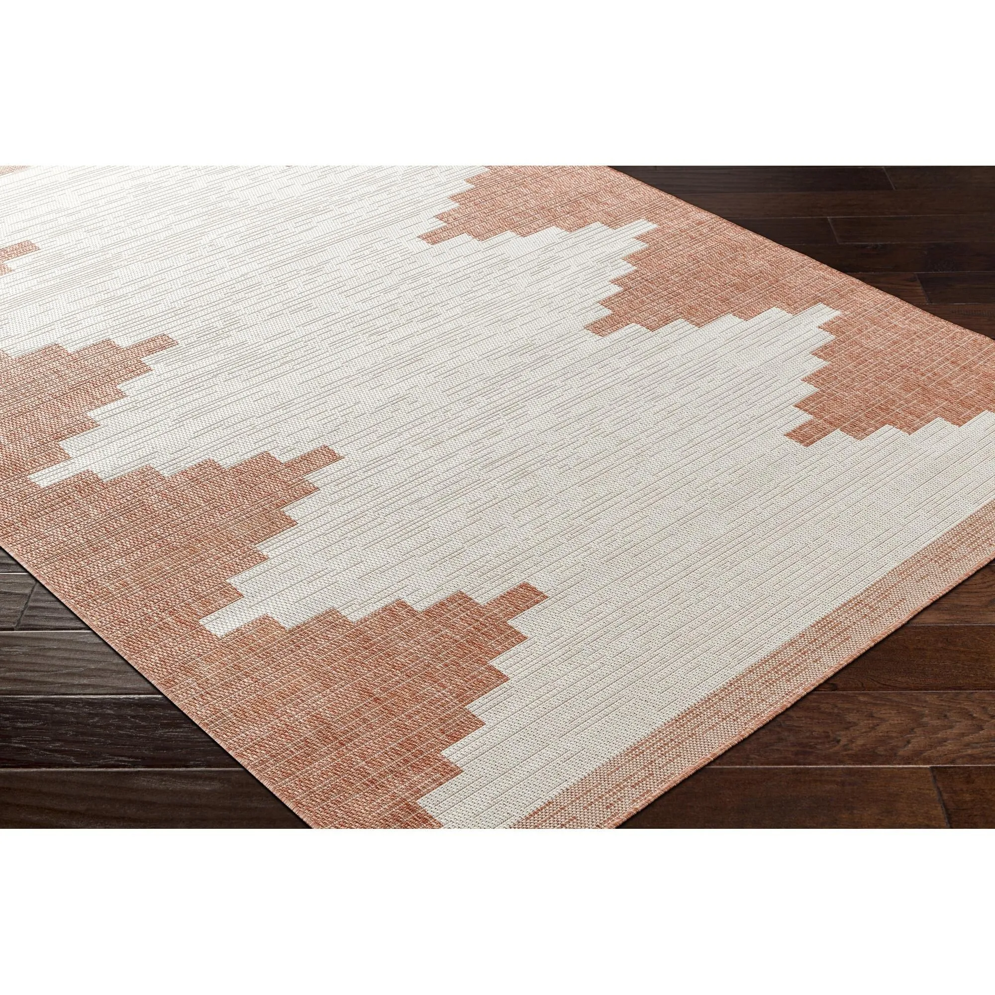 Livabliss Eagean Bohemian Diamond Indoor / OutdoorArea Rug