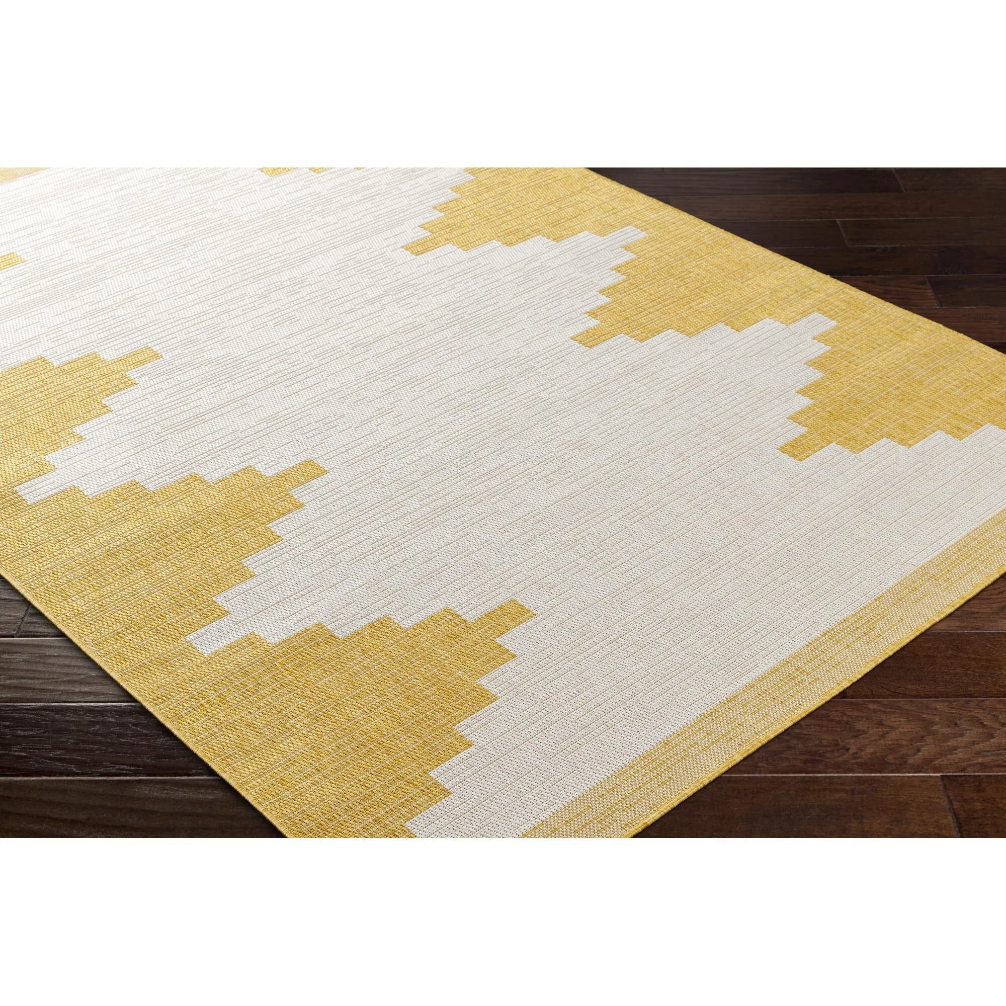 Livabliss Eagean Bohemian Diamond Indoor / OutdoorArea Rug