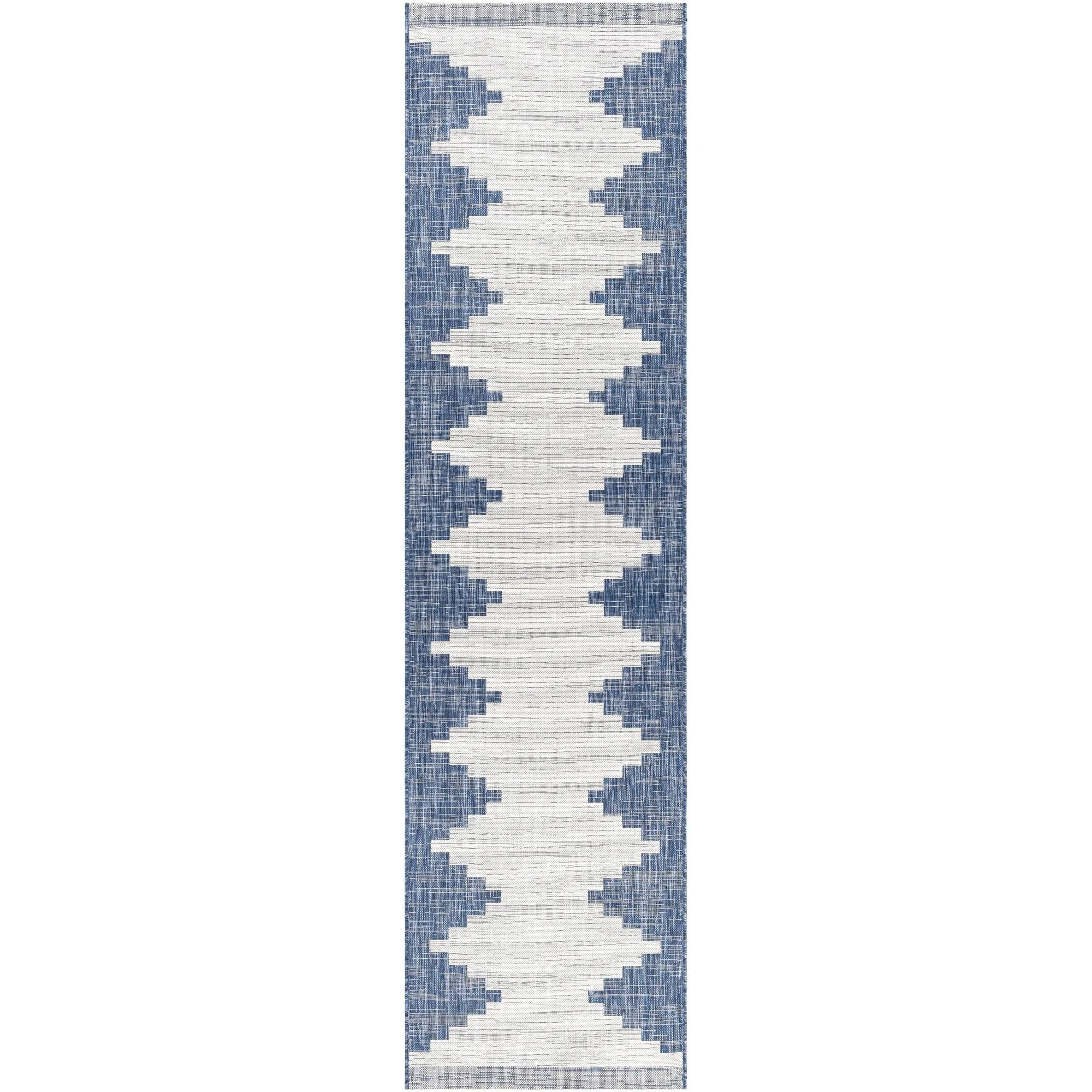 Livabliss Eagean Bohemian Diamond Indoor / OutdoorArea Rug