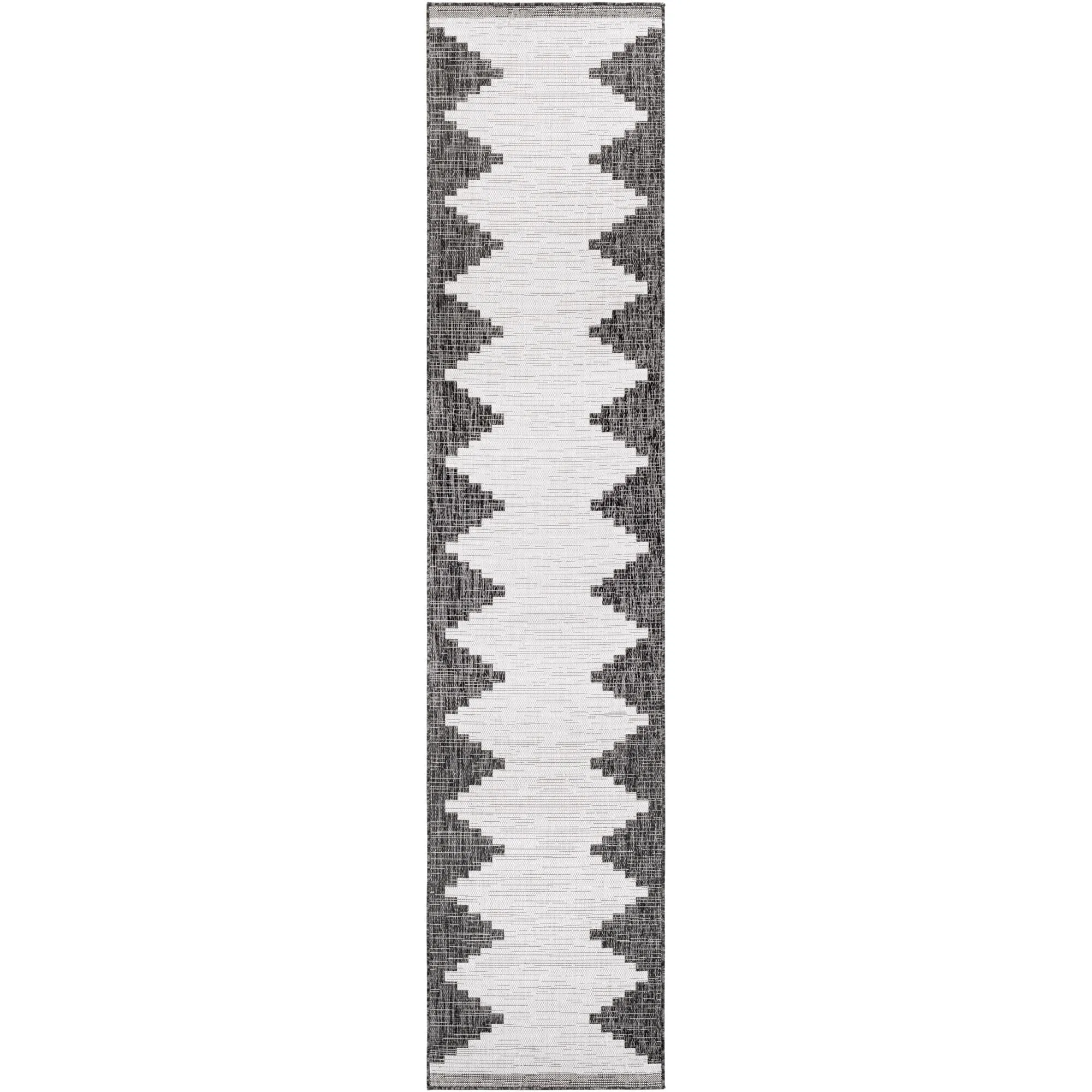 Livabliss Eagean Bohemian Diamond Indoor / OutdoorArea Rug