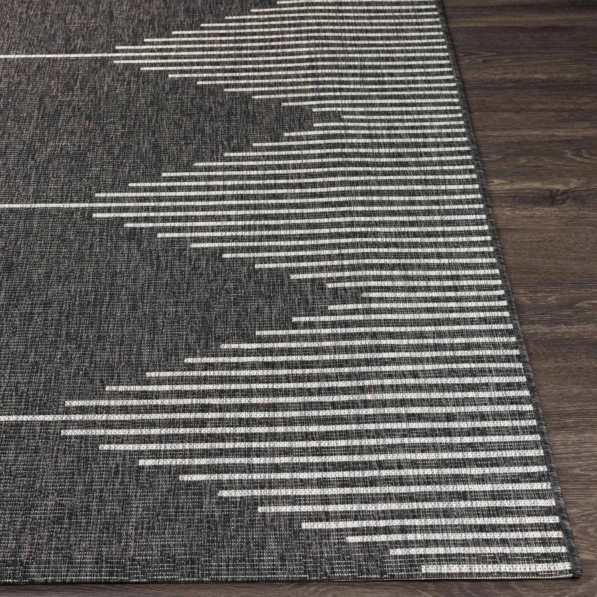 Livabliss Eagean Bohemian Diamond Outdoor Area Rug