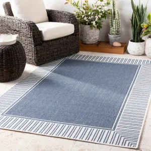 Livabliss Felice Border Indoor/ Outdoor Area Rug - 8'10 Square
