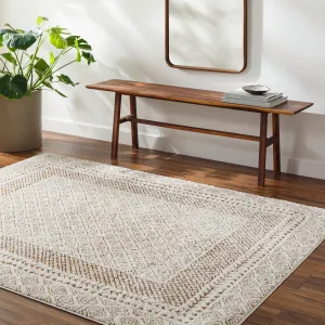 Livabliss Freud Bohemian Bordered Area Rug