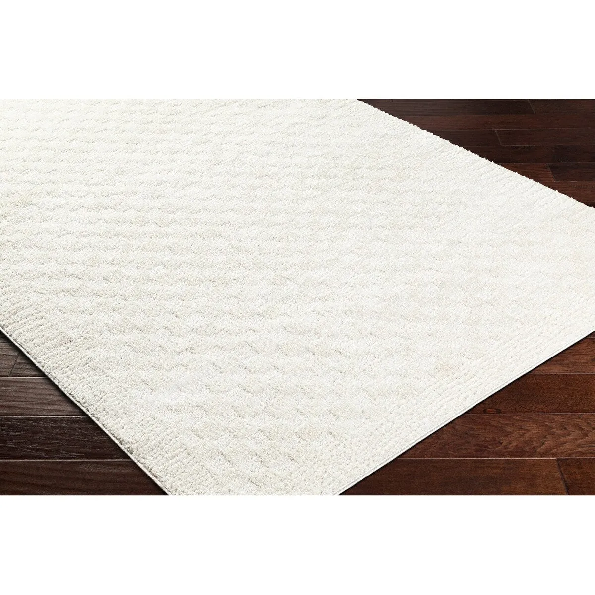 Livabliss Freud Mod Checkered & Striped Area Rug