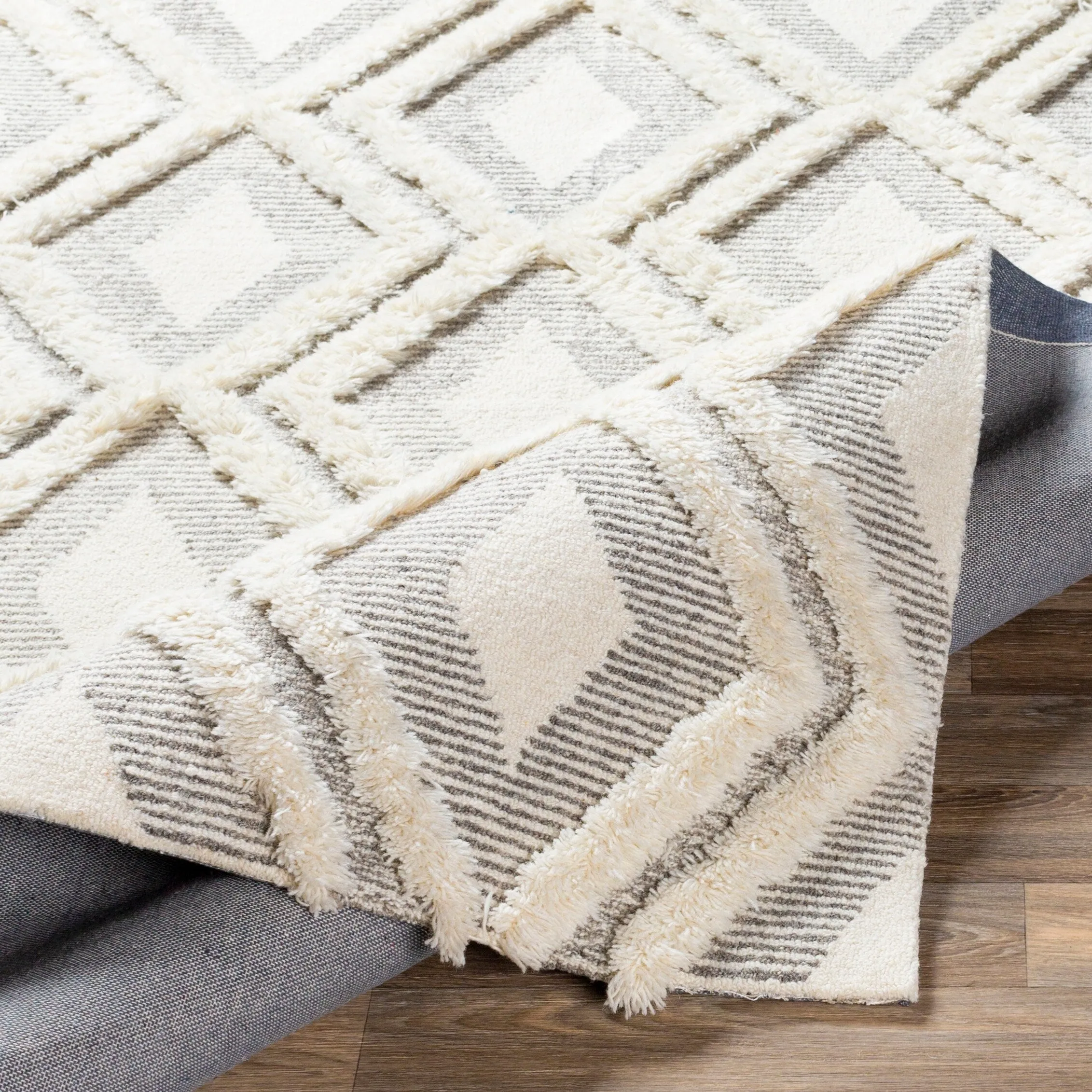 Livabliss Halifax Handmade Bohemian Wool Area Rug