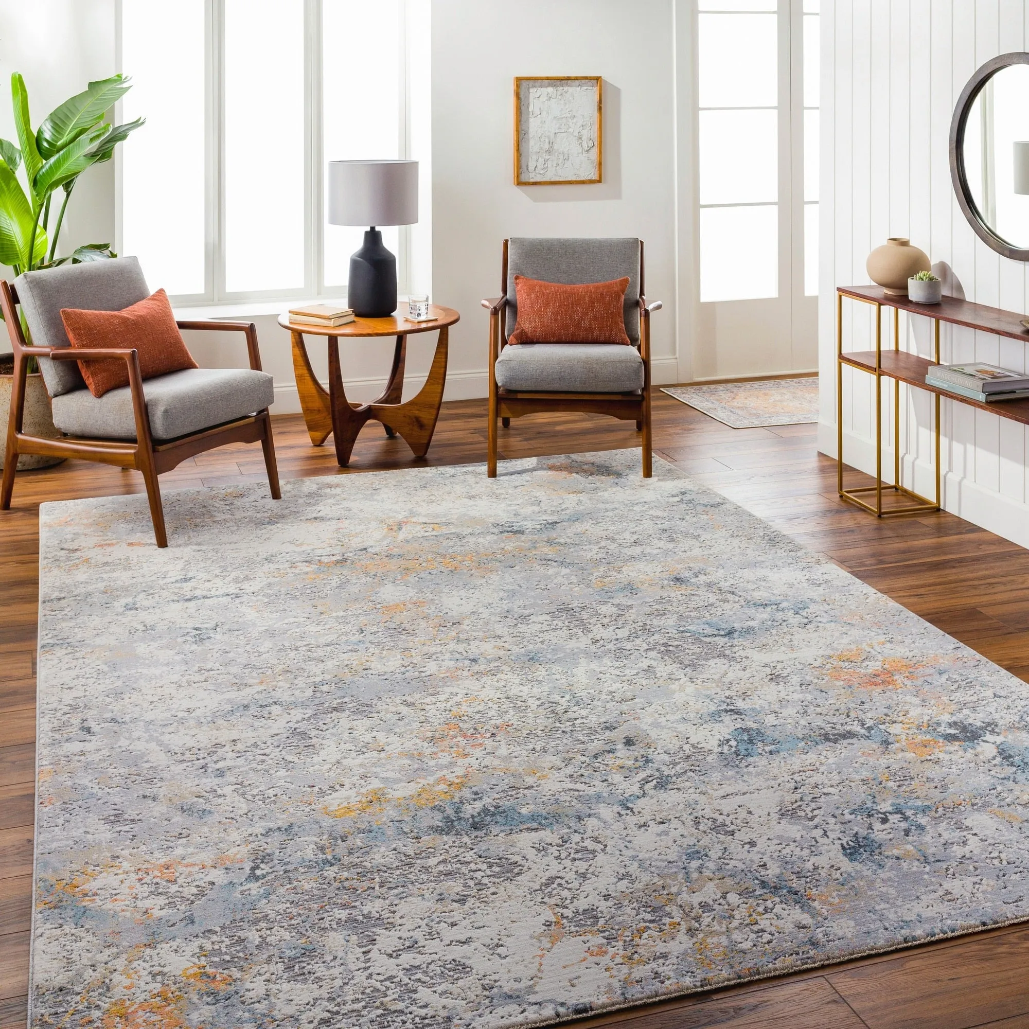 Livabliss Hassler Modern Abstract Area Rug