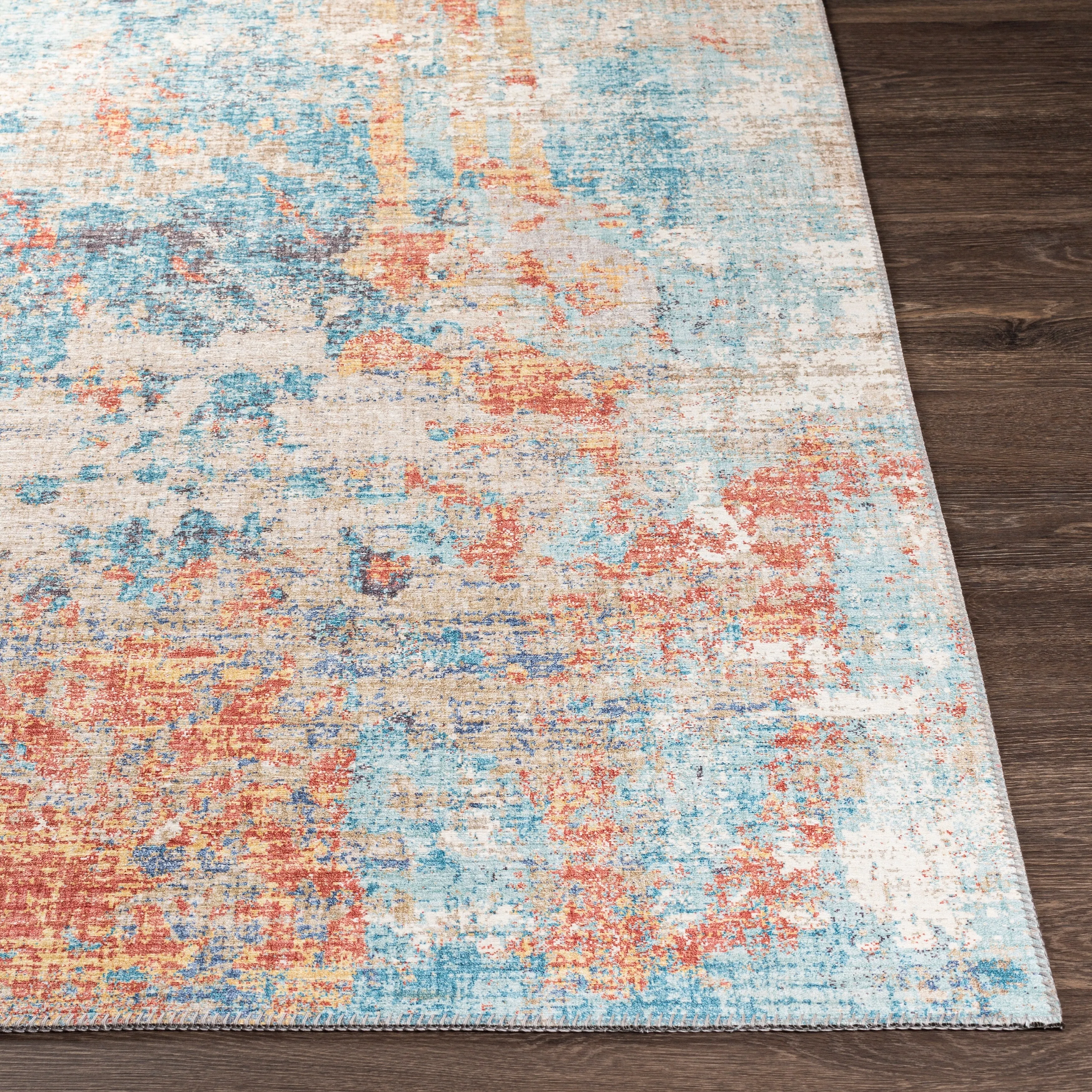 Livabliss Lautner Modern Abstract Printed Area Rug