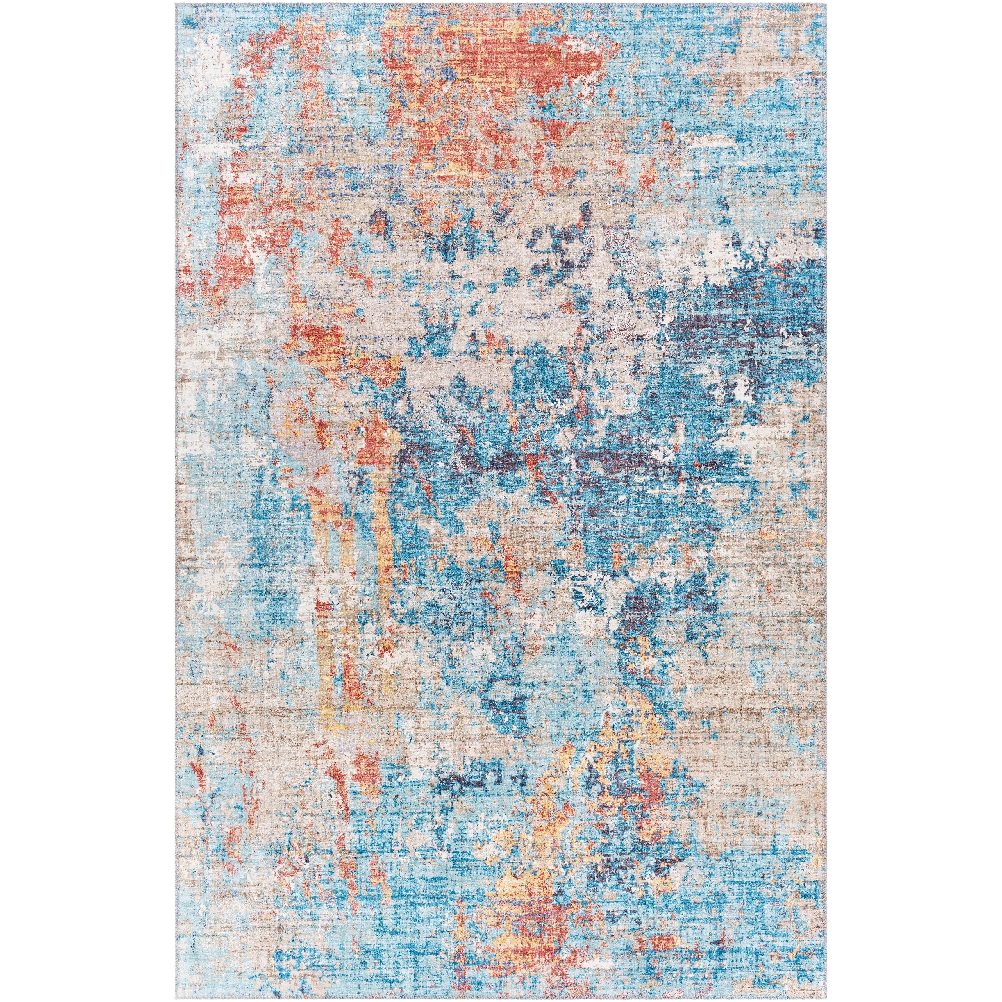 Livabliss Lautner Modern Abstract Printed Area Rug
