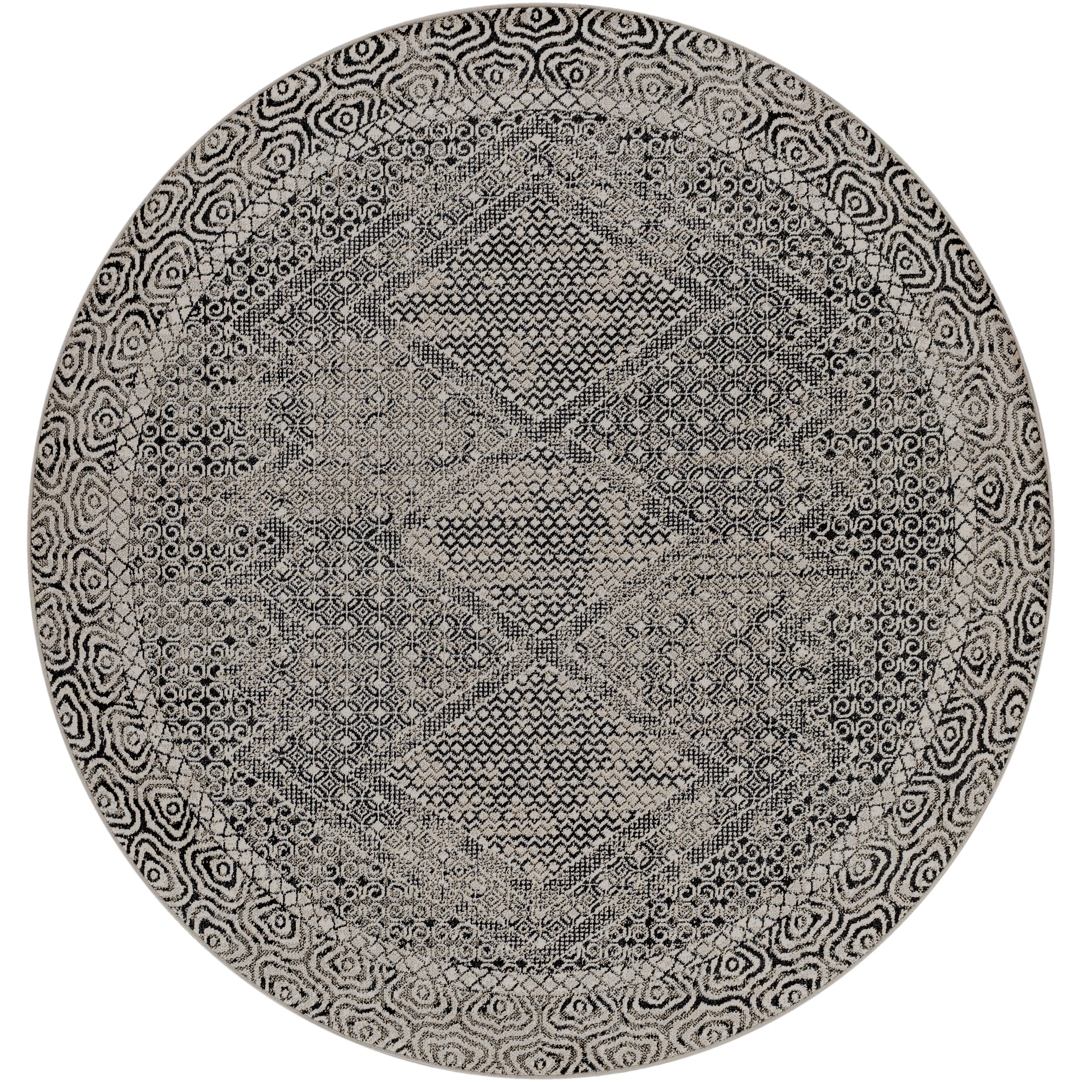 Livabliss Lavadora Global Geometric Machine Washable Boho Area Rug