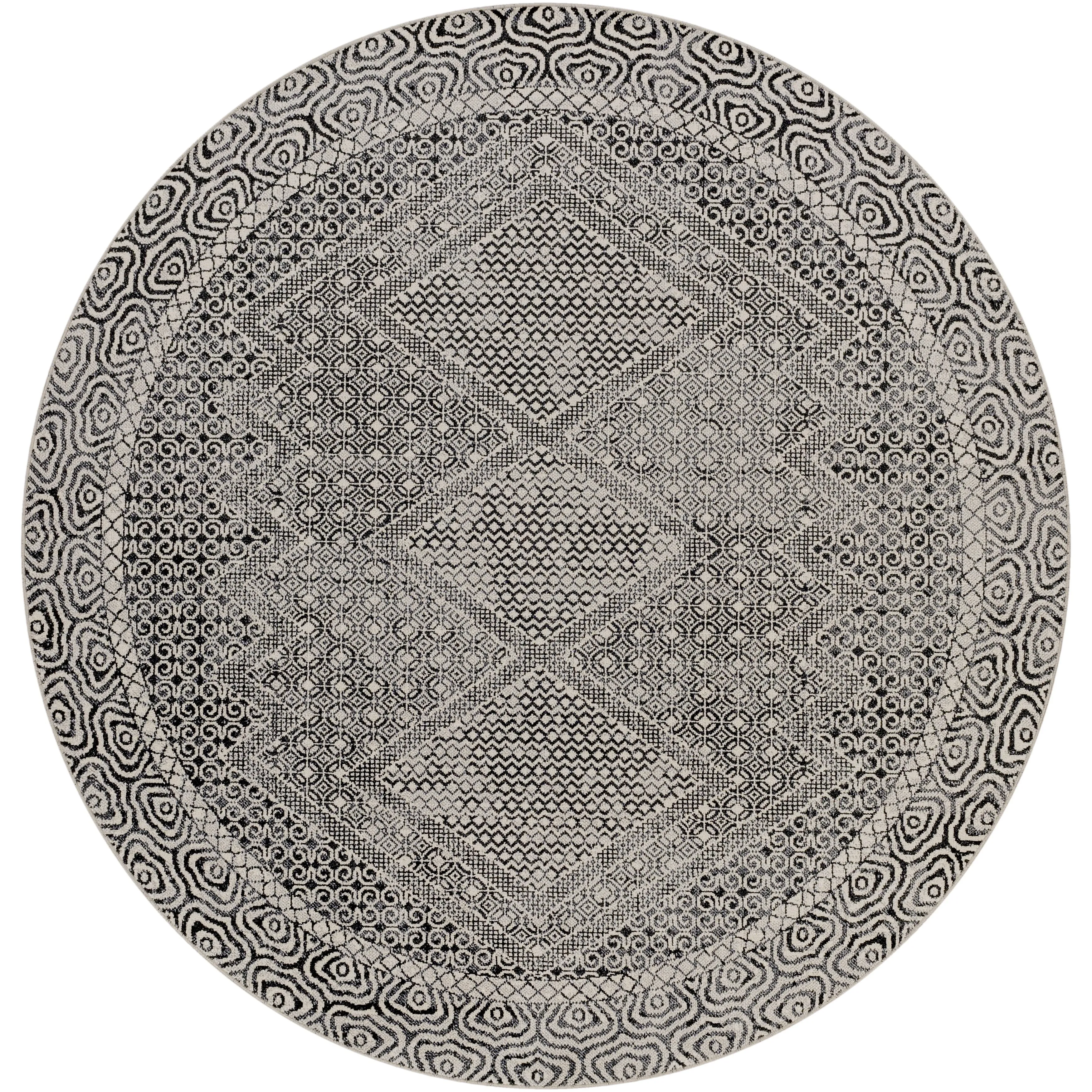 Livabliss Lavadora Global Geometric Machine Washable Boho Area Rug