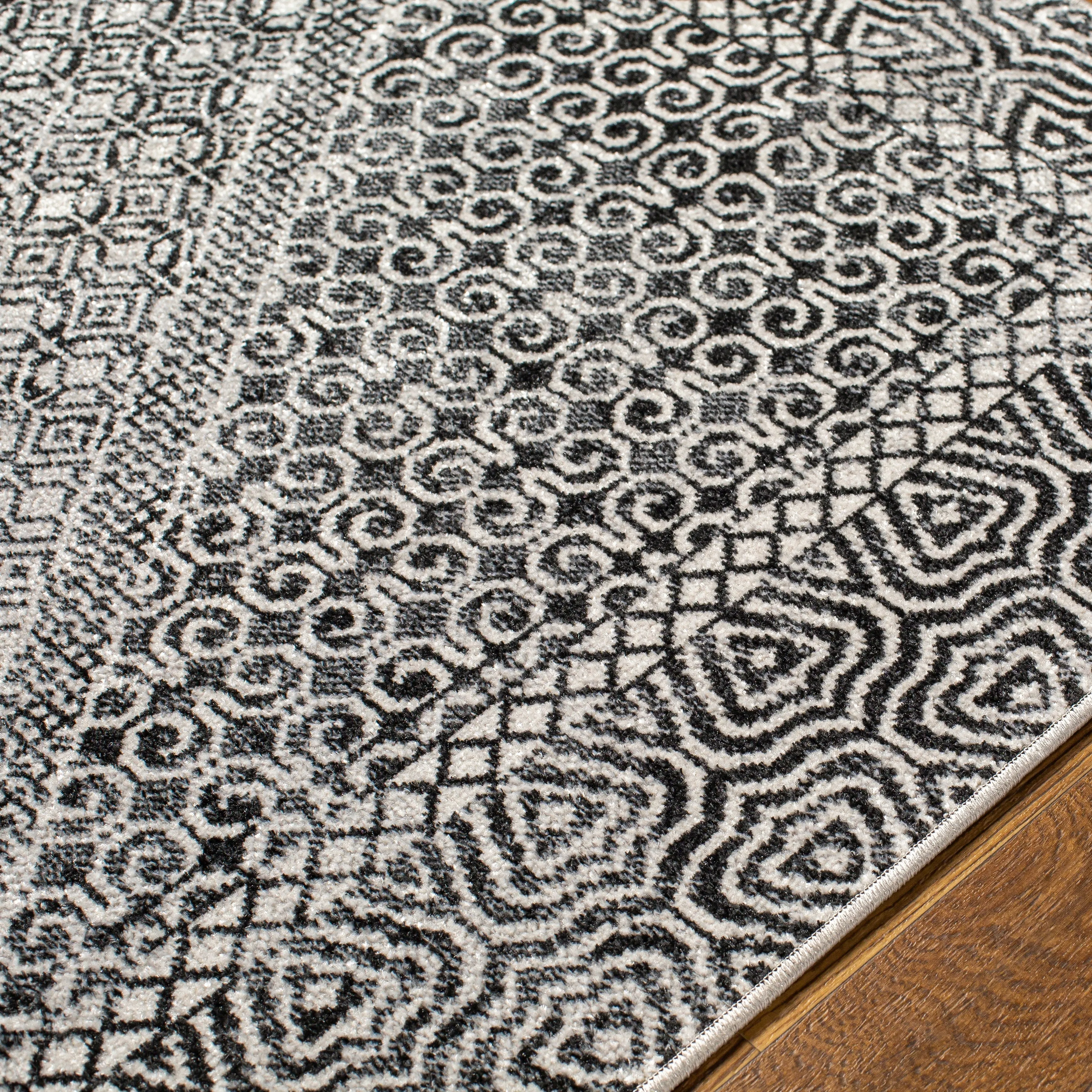 Livabliss Lavadora Global Geometric Machine Washable Boho Area Rug