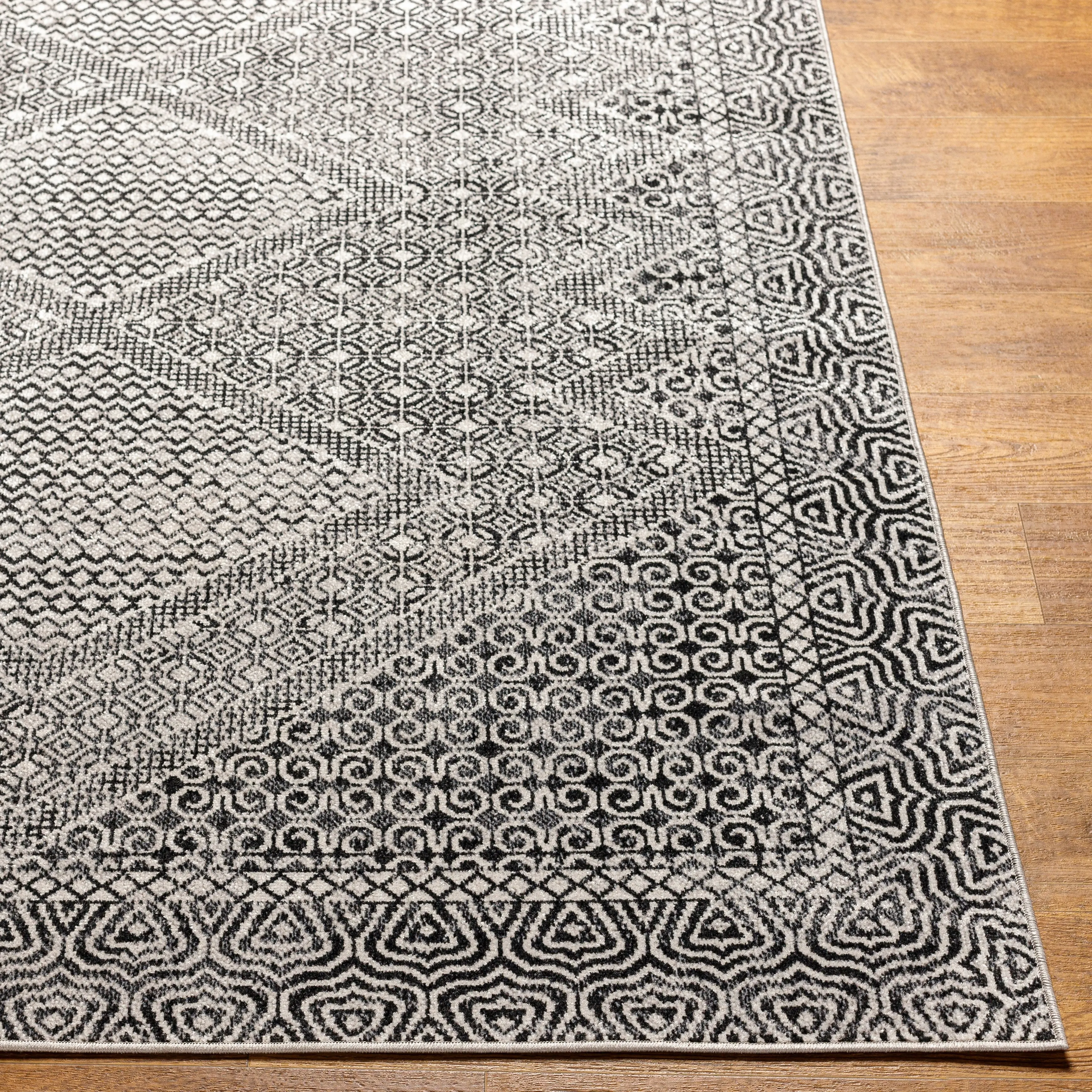 Livabliss Lavadora Global Geometric Machine Washable Boho Area Rug