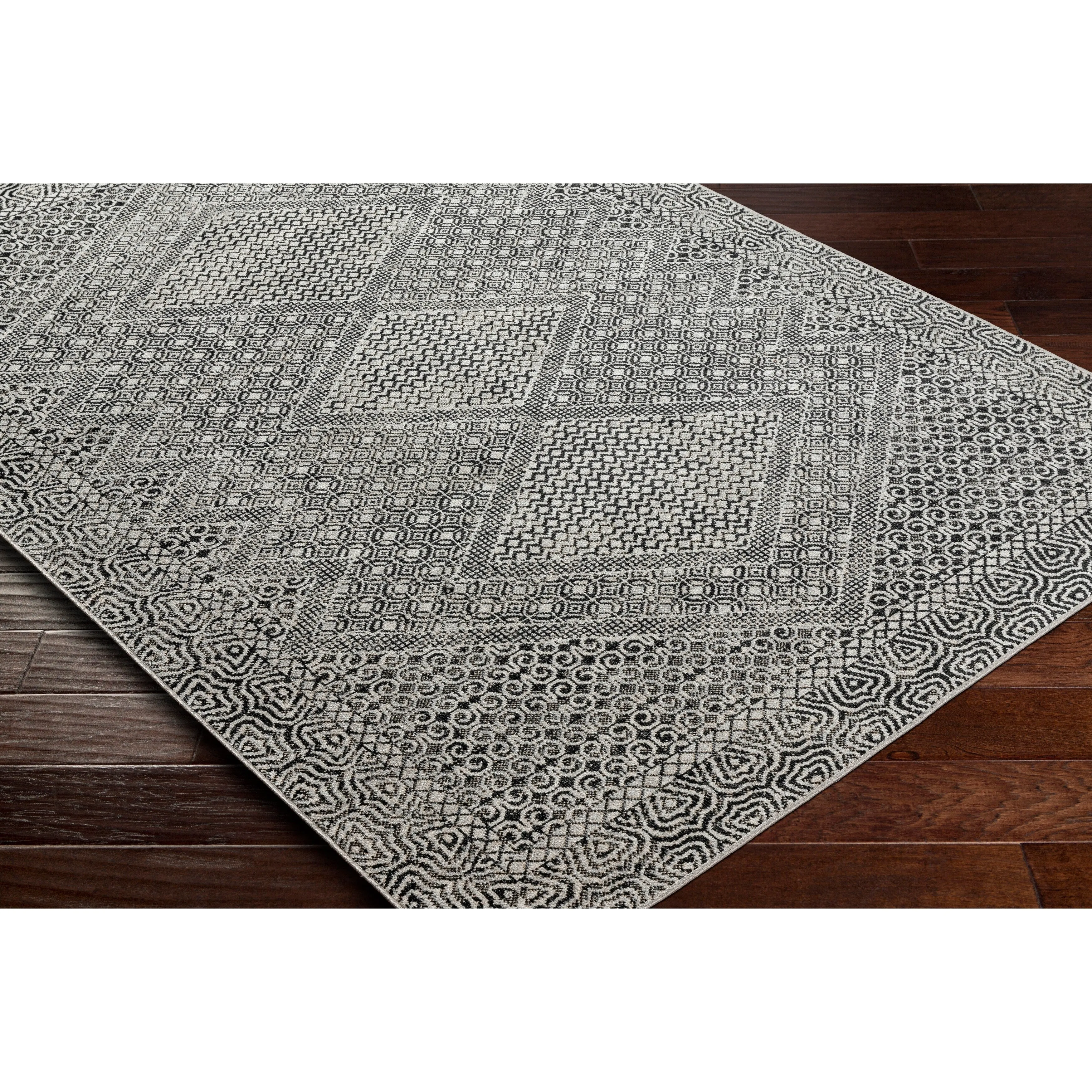 Livabliss Lavadora Global Geometric Machine Washable Boho Area Rug