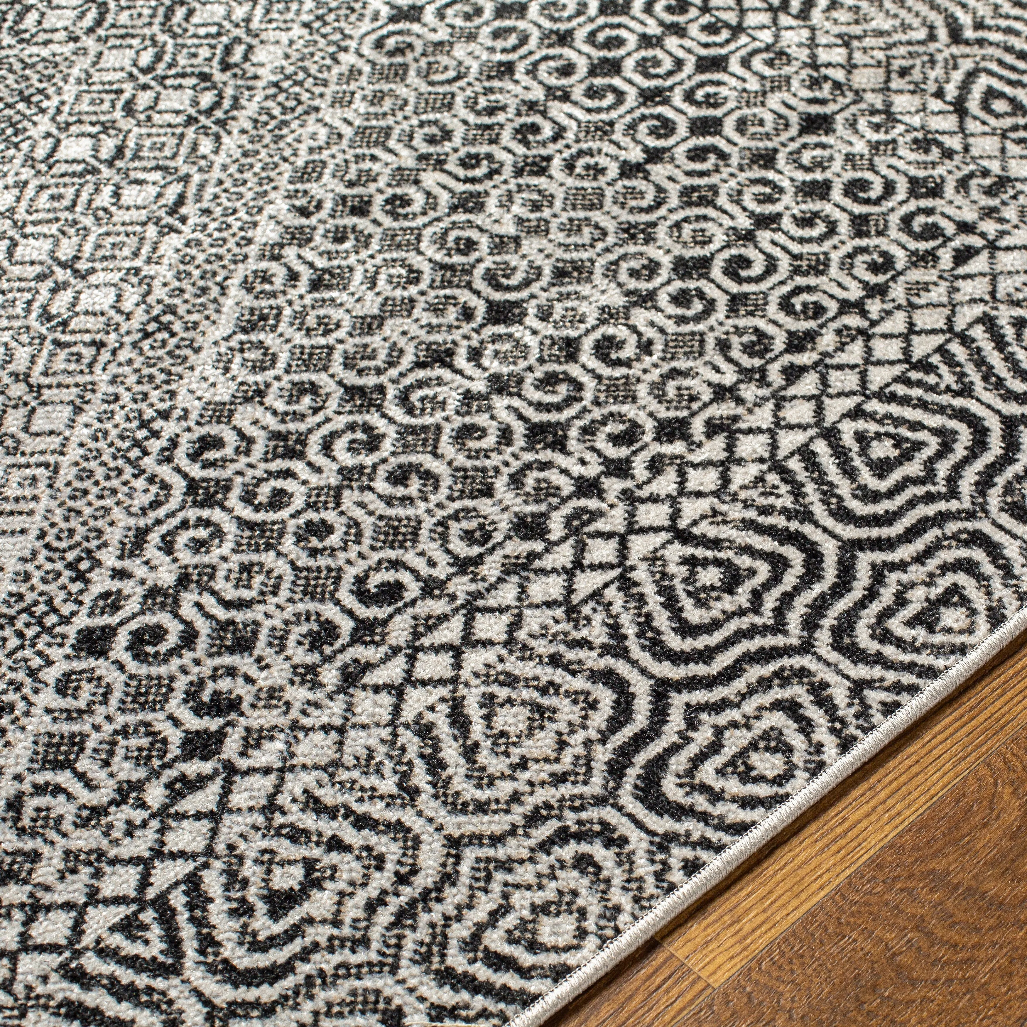 Livabliss Lavadora Global Geometric Machine Washable Boho Area Rug