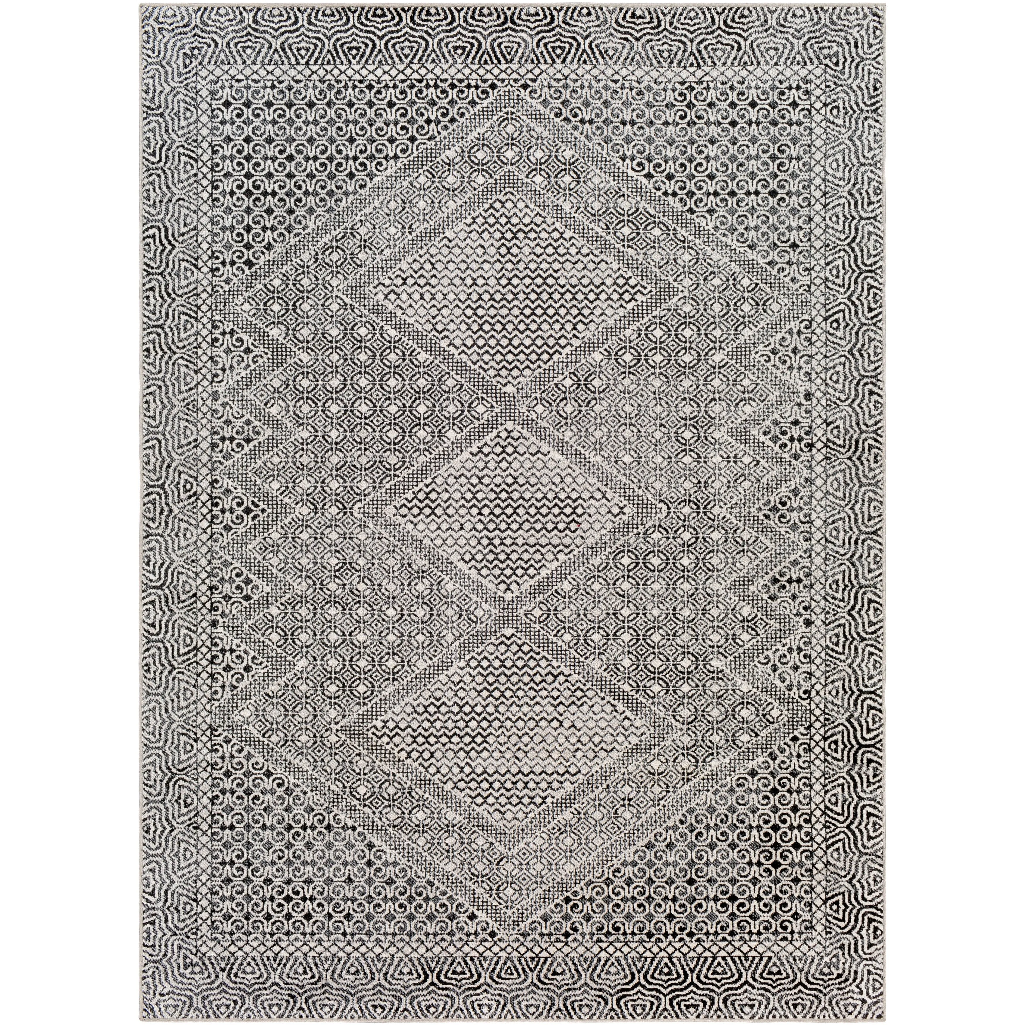 Livabliss Lavadora Global Geometric Machine Washable Boho Area Rug