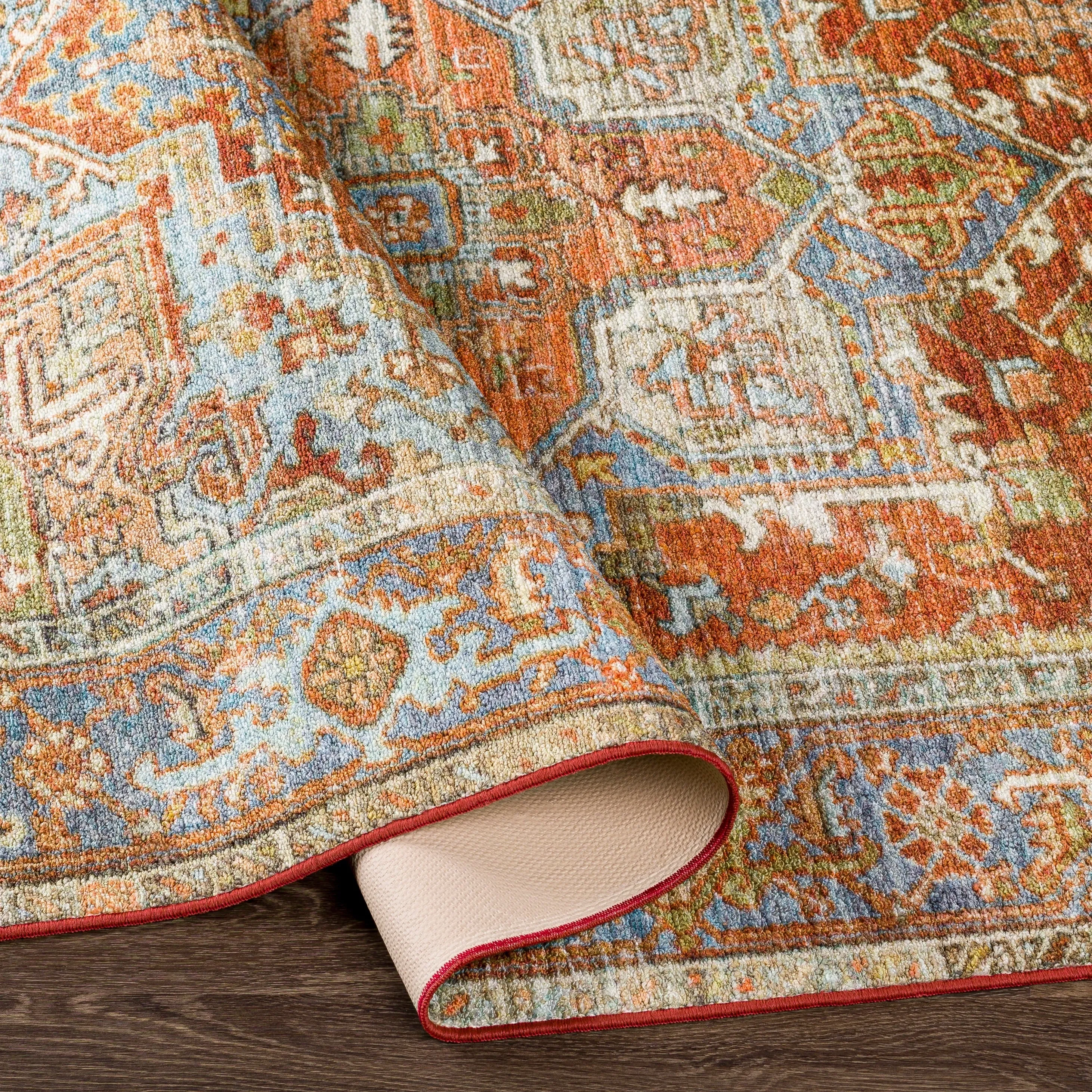 Livabliss Mona Persian Machine Washable Area Rug