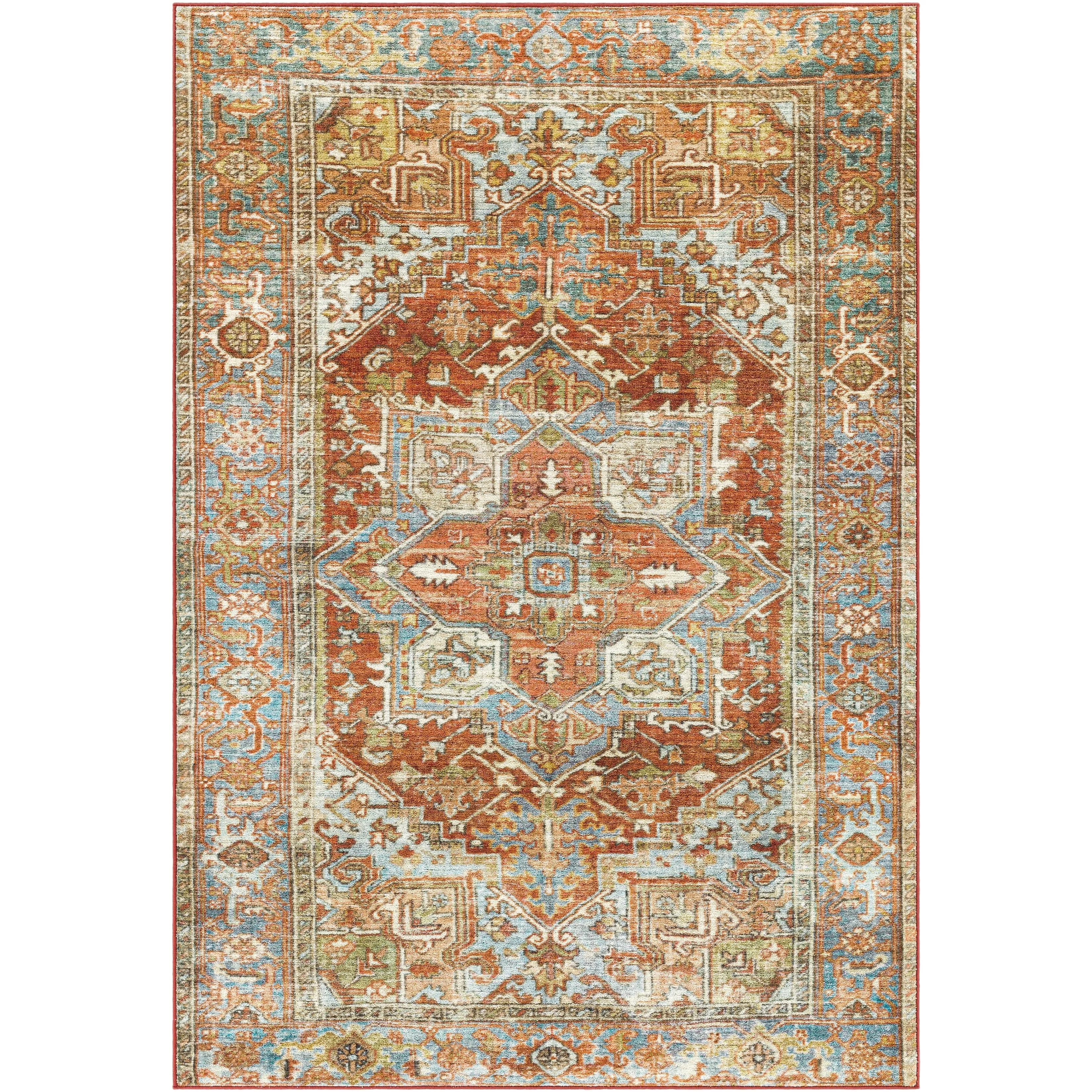 Livabliss Mona Persian Machine Washable Area Rug