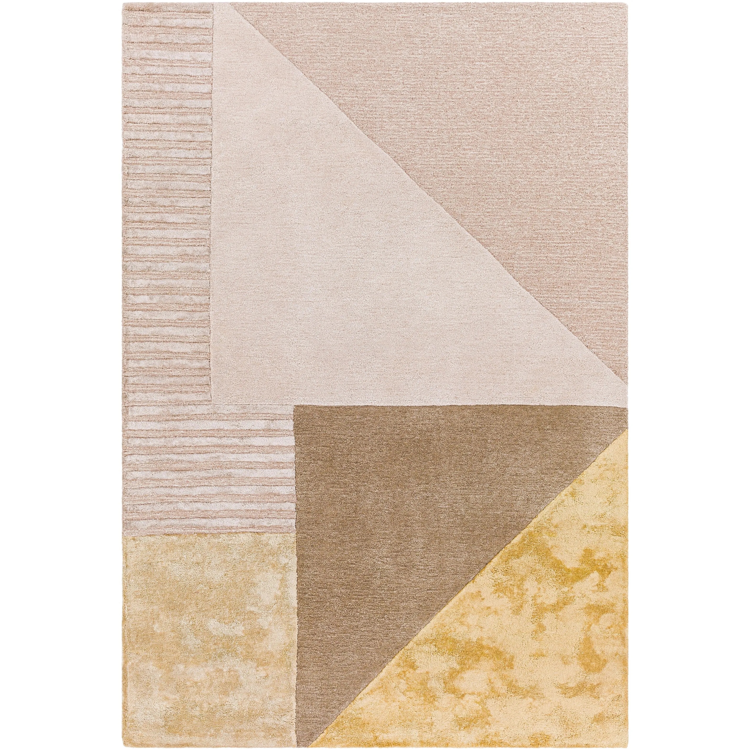 Livabliss Ollee Modern Patchwork Area Rug