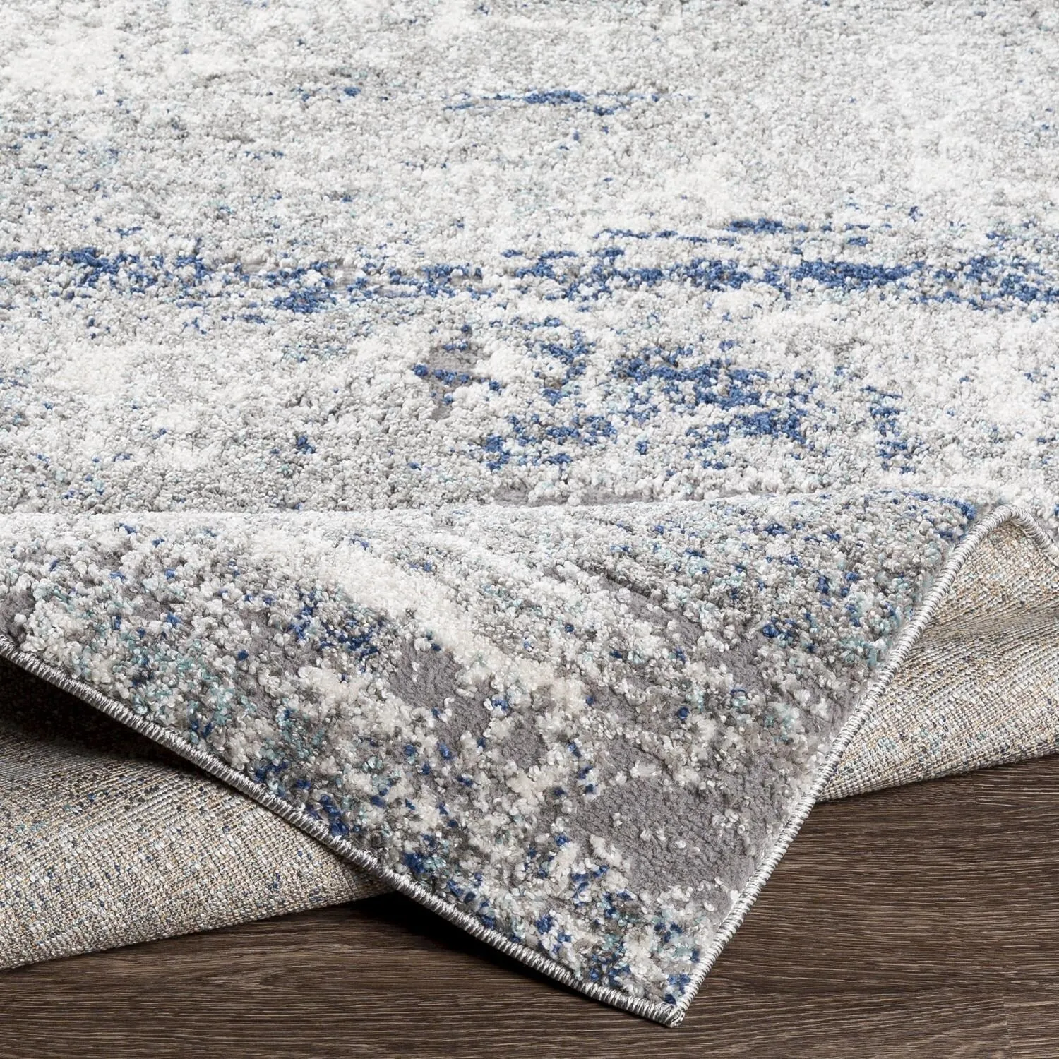 Livabliss Oskar Modern Distressed Area Rug