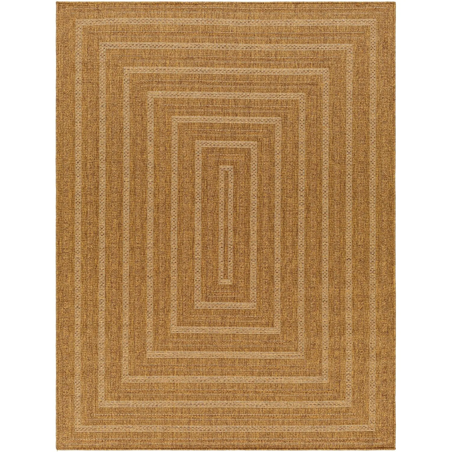 Livabliss Pismo Indoor/ Outdoor Infinity Border Area Rug