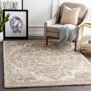 Livabliss Radda Plush Traditional Medallion Area Rug